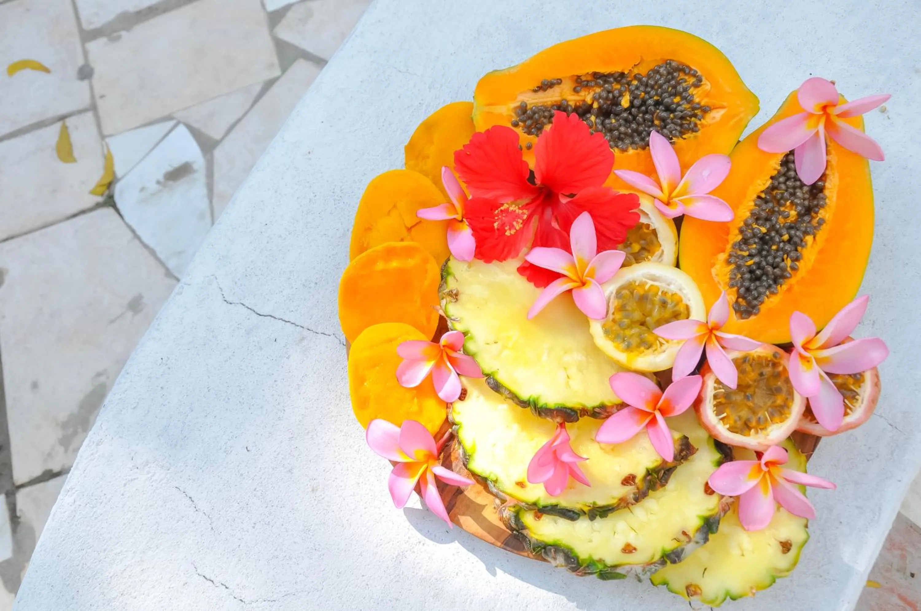 Food in Papaya Guest House Nungwi