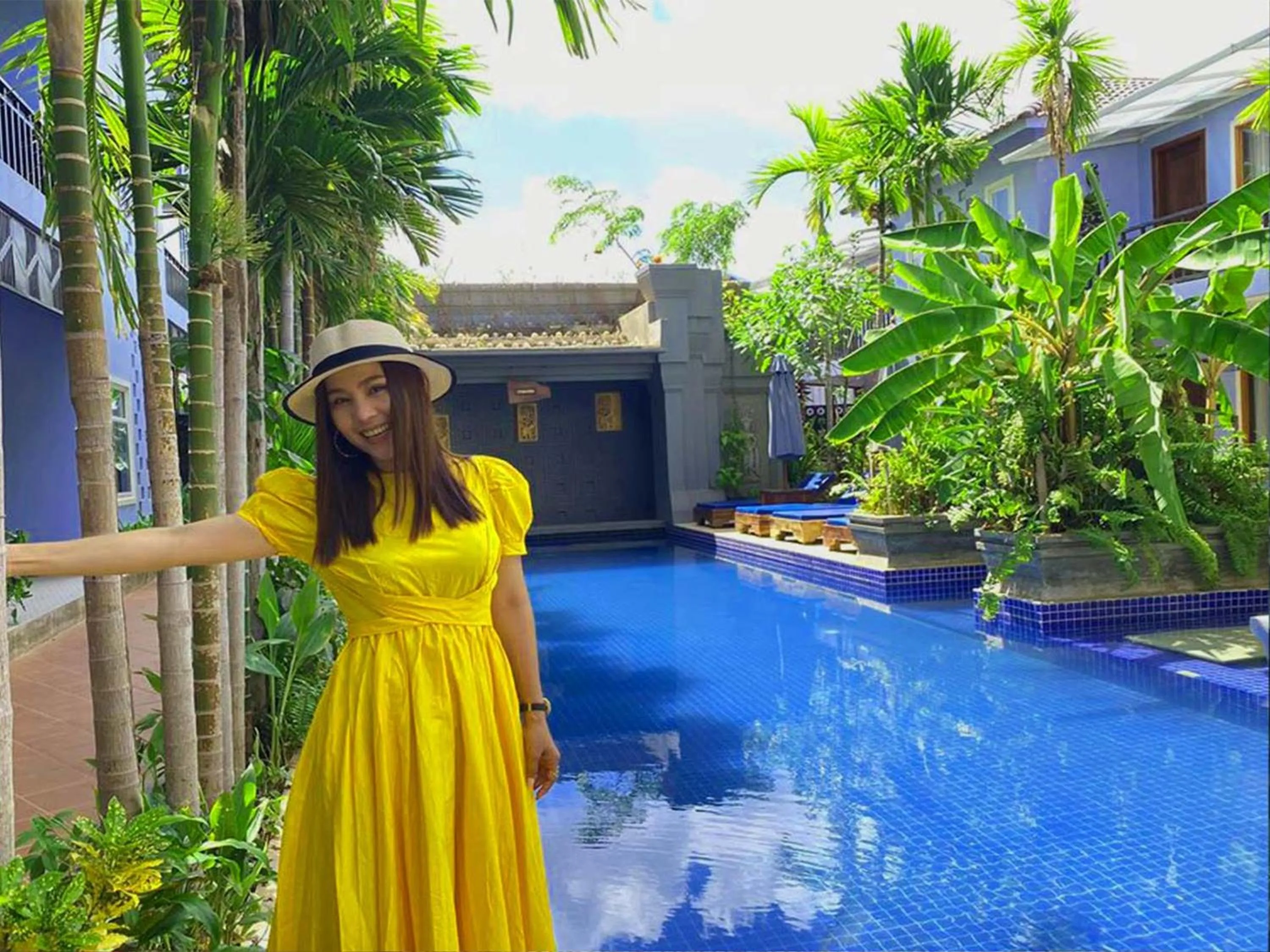 Garden view in Cheata Residence