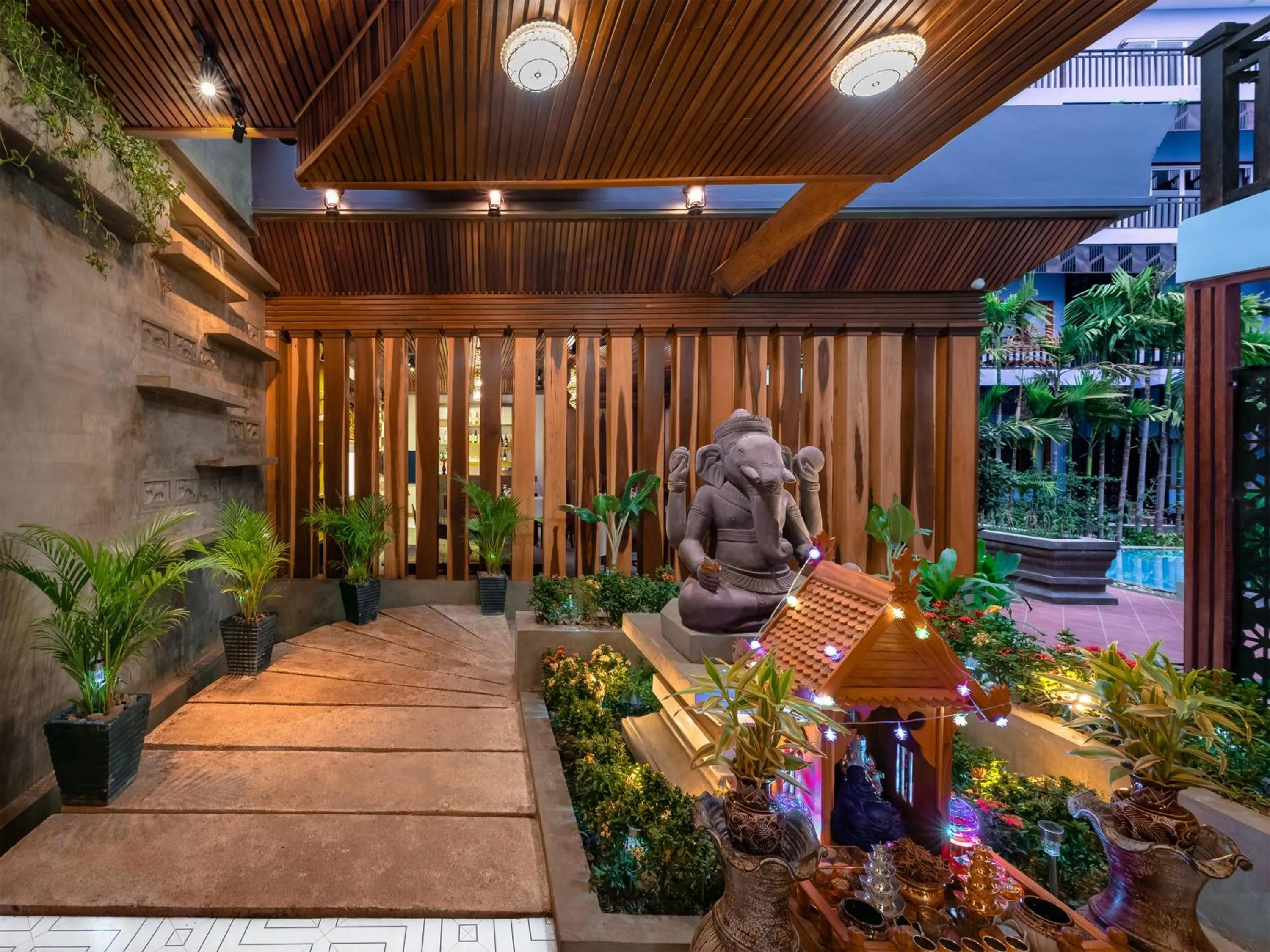 Garden in Cheata Residence