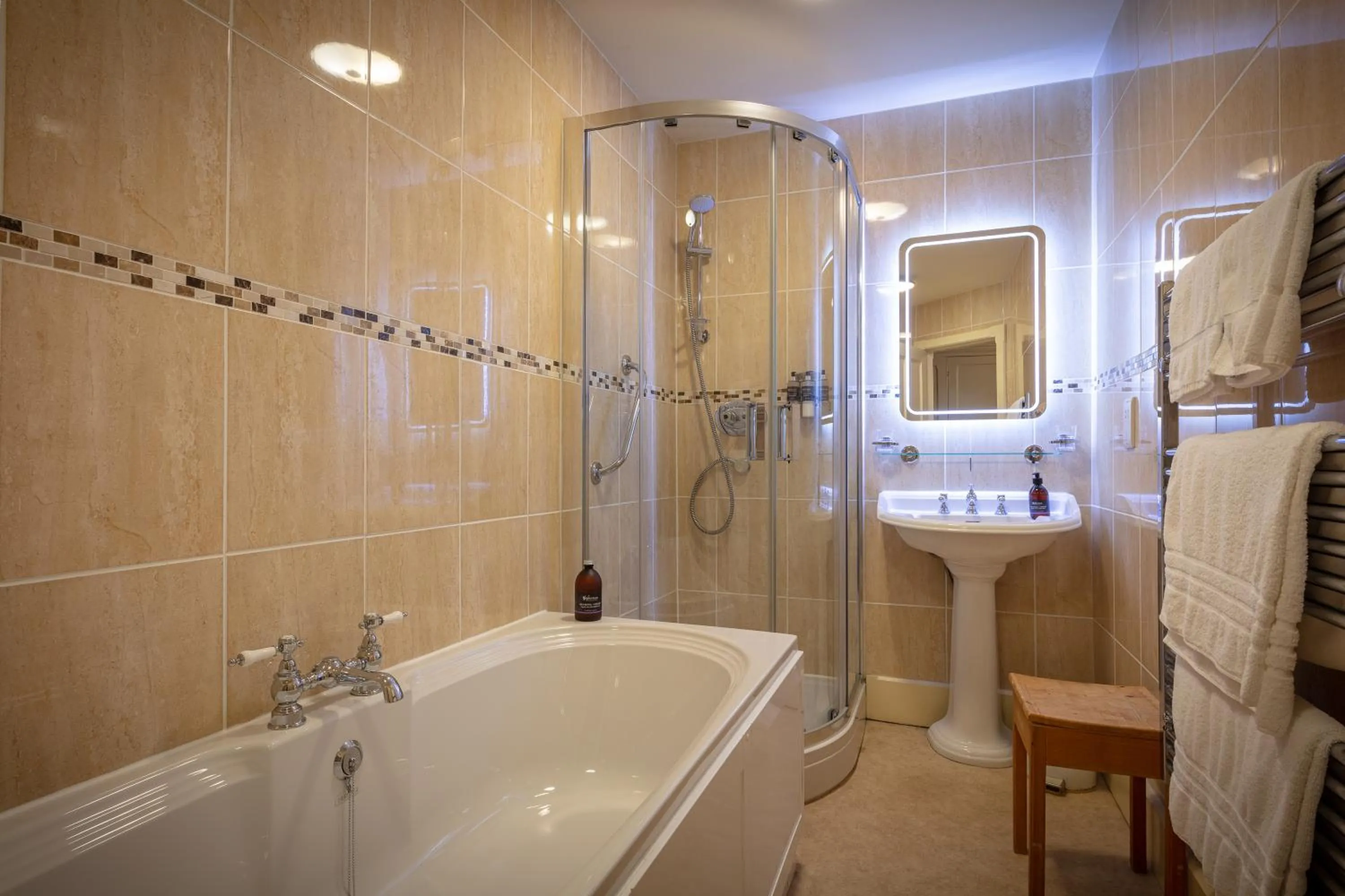 Bathroom in Glengarry Castle Hotel