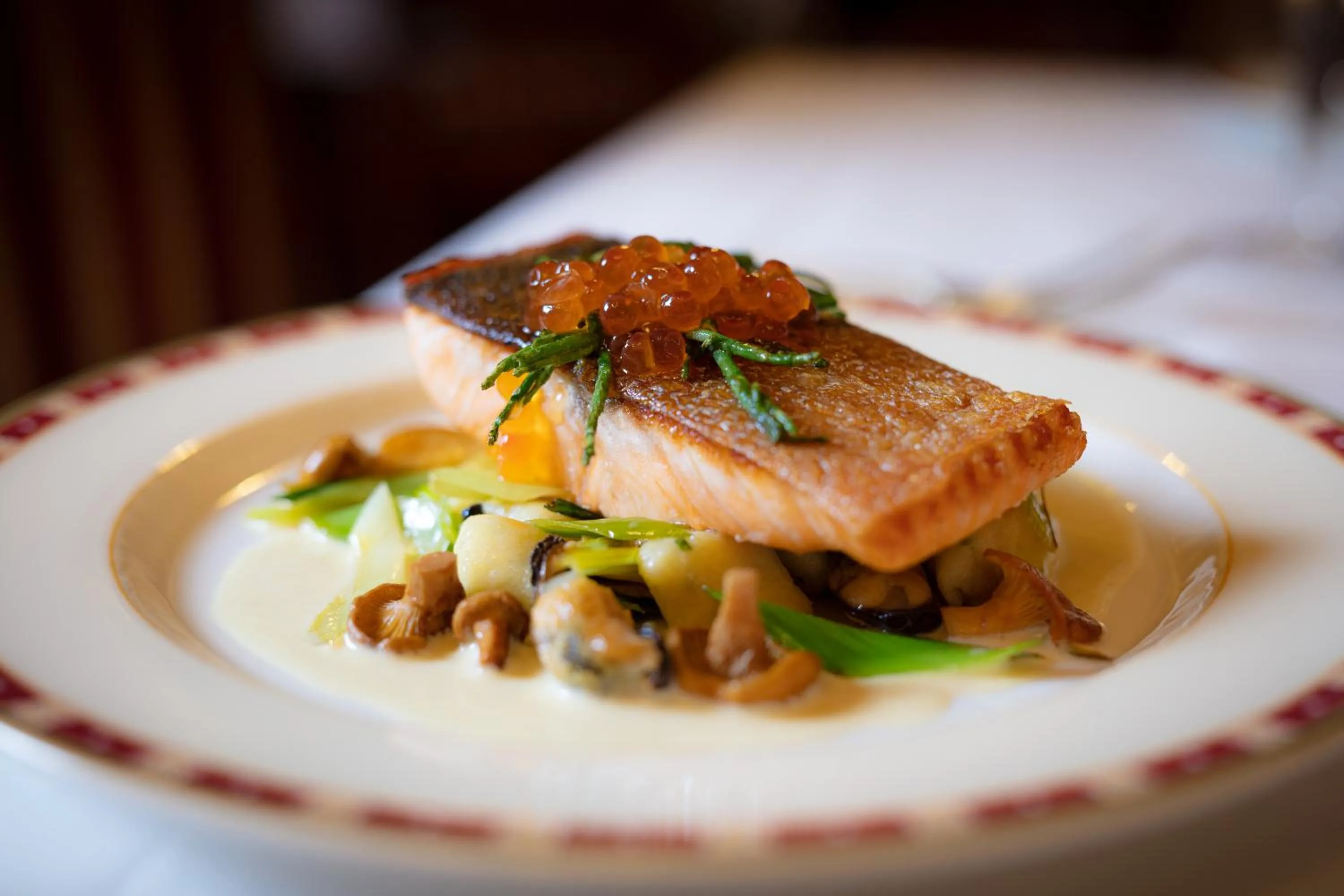 Restaurant/places to eat in Glengarry Castle Hotel