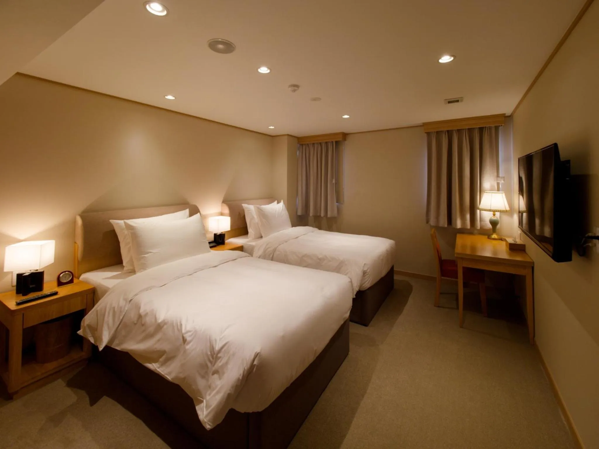 Bed in T Hotel Ryuoo