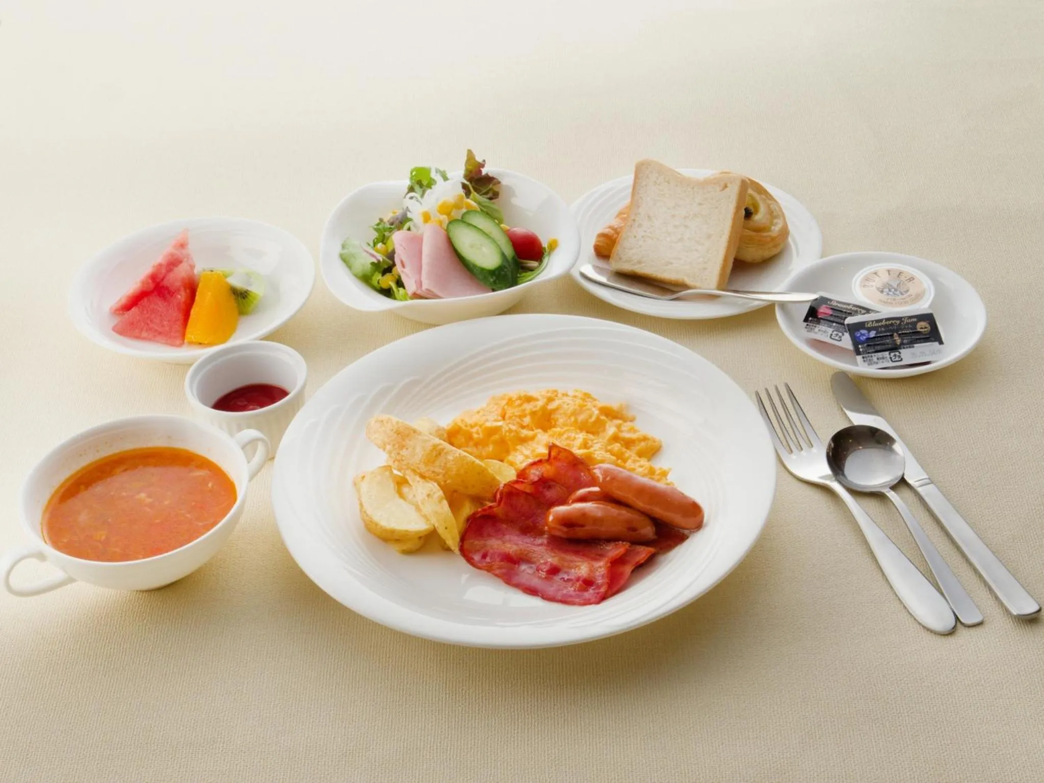 Breakfast in T Hotel Ryuoo