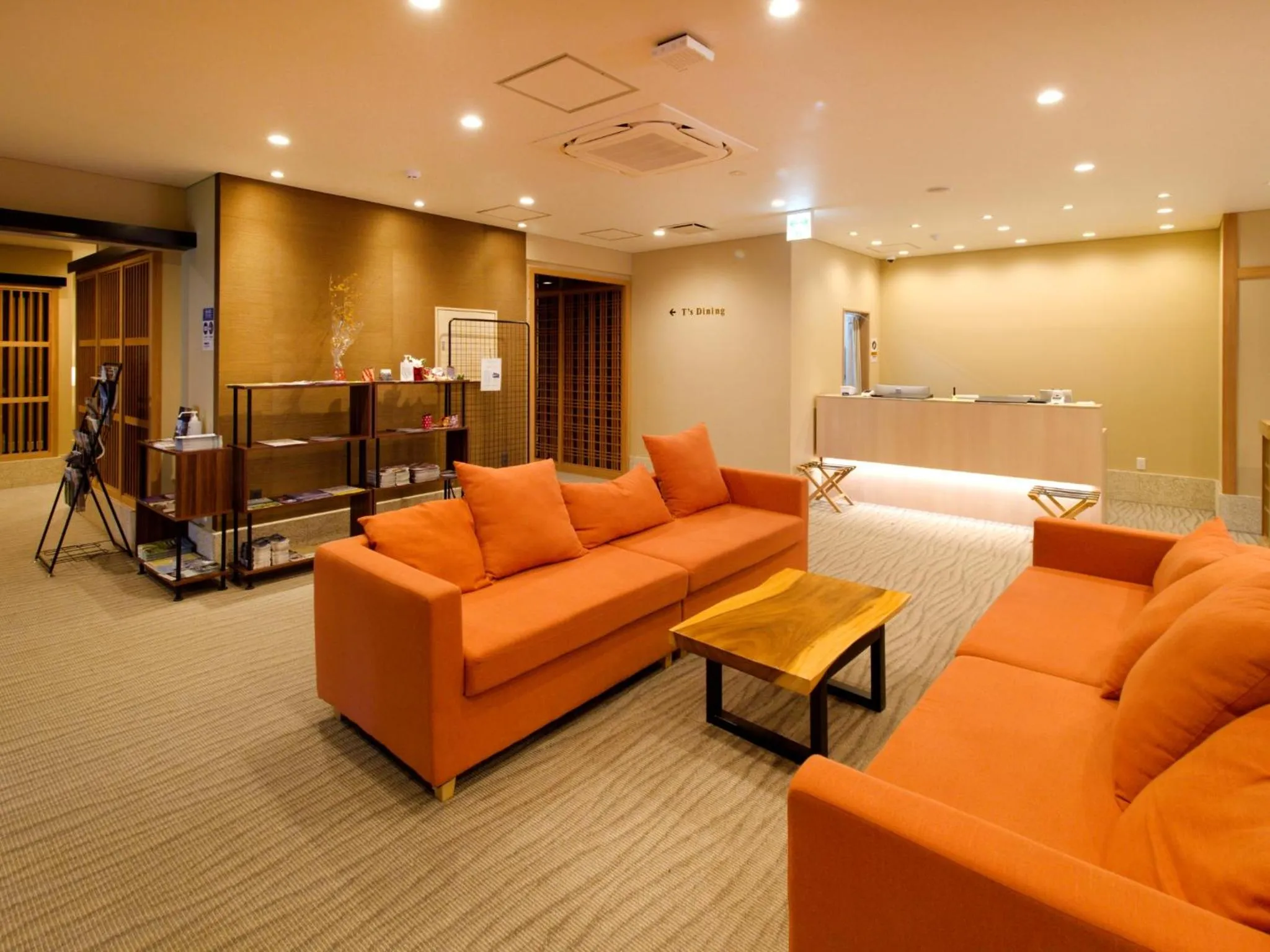 Lobby or reception in T Hotel Ryuoo