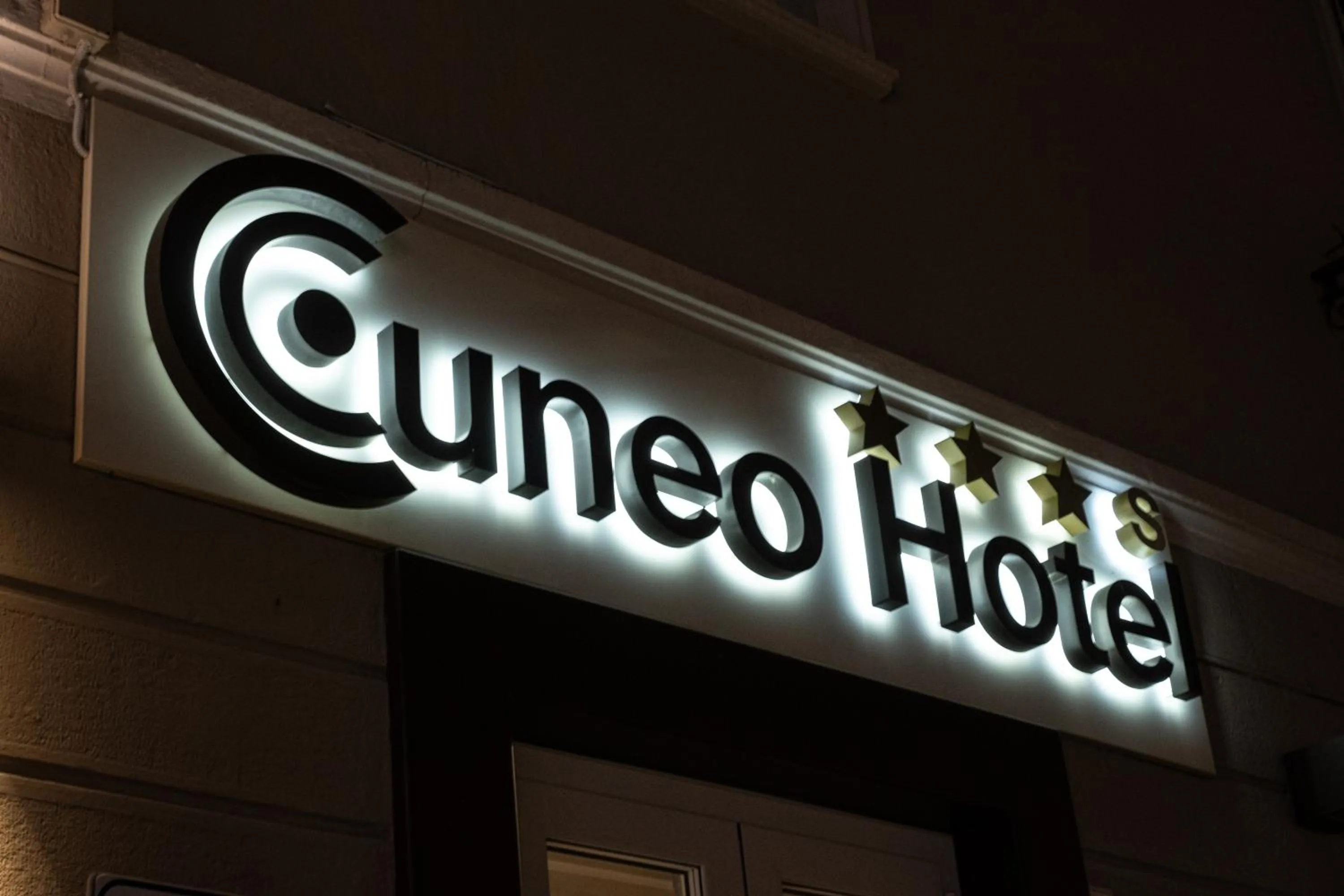 Property logo or sign in Cuneo Hotel