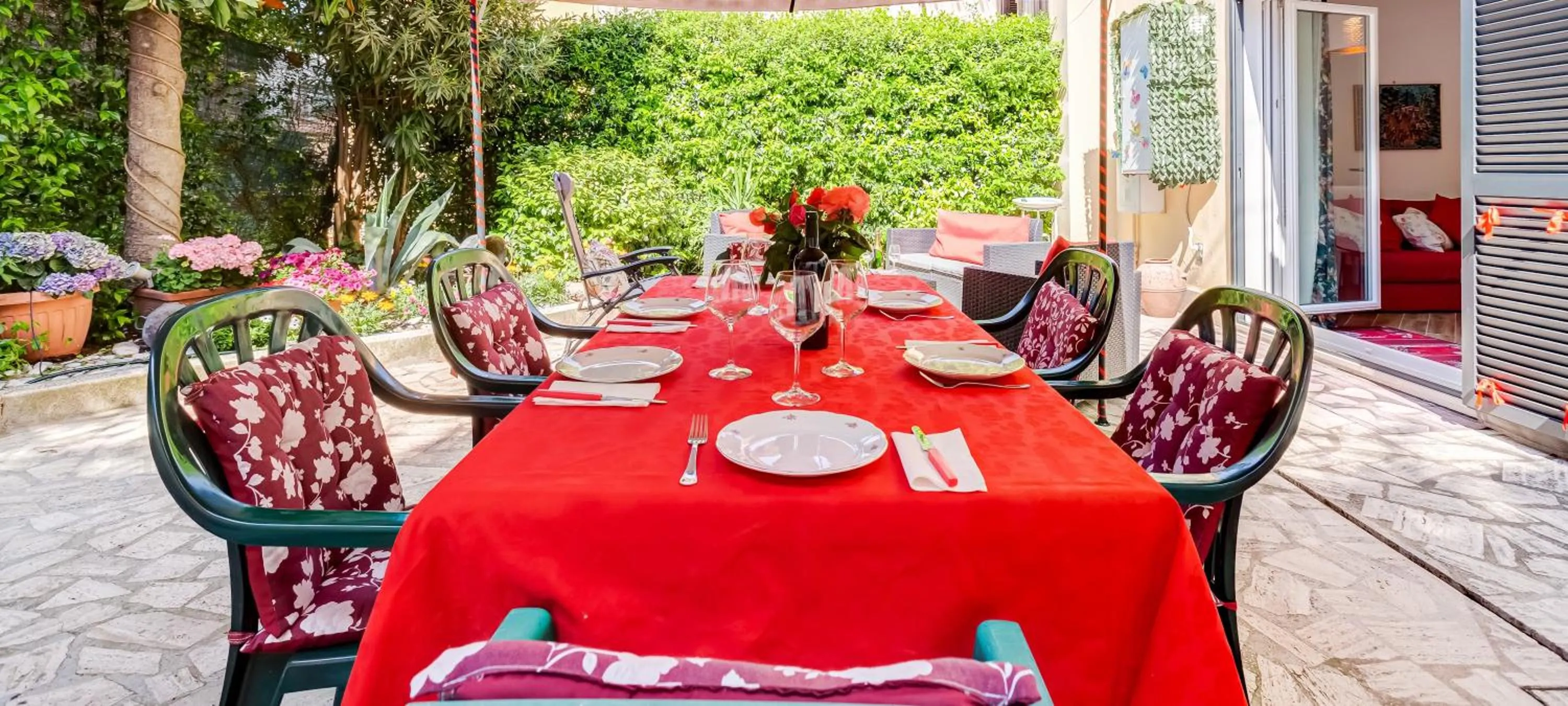 Patio in Alloggio turistico Giuly ID 3807