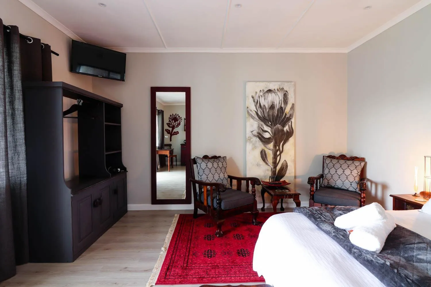 Seating area, Bed in Arbour1 Guesthouse