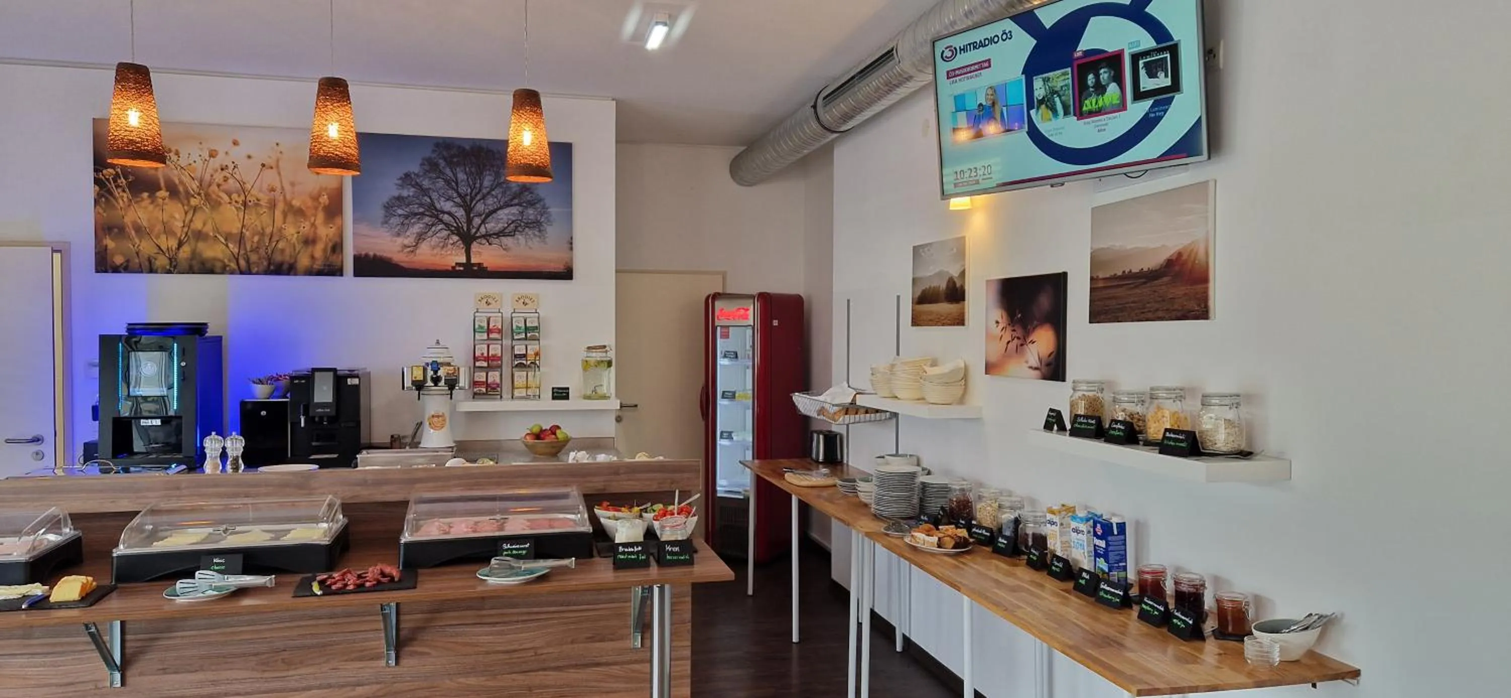 Buffet breakfast in I AM HOTEL Leoben