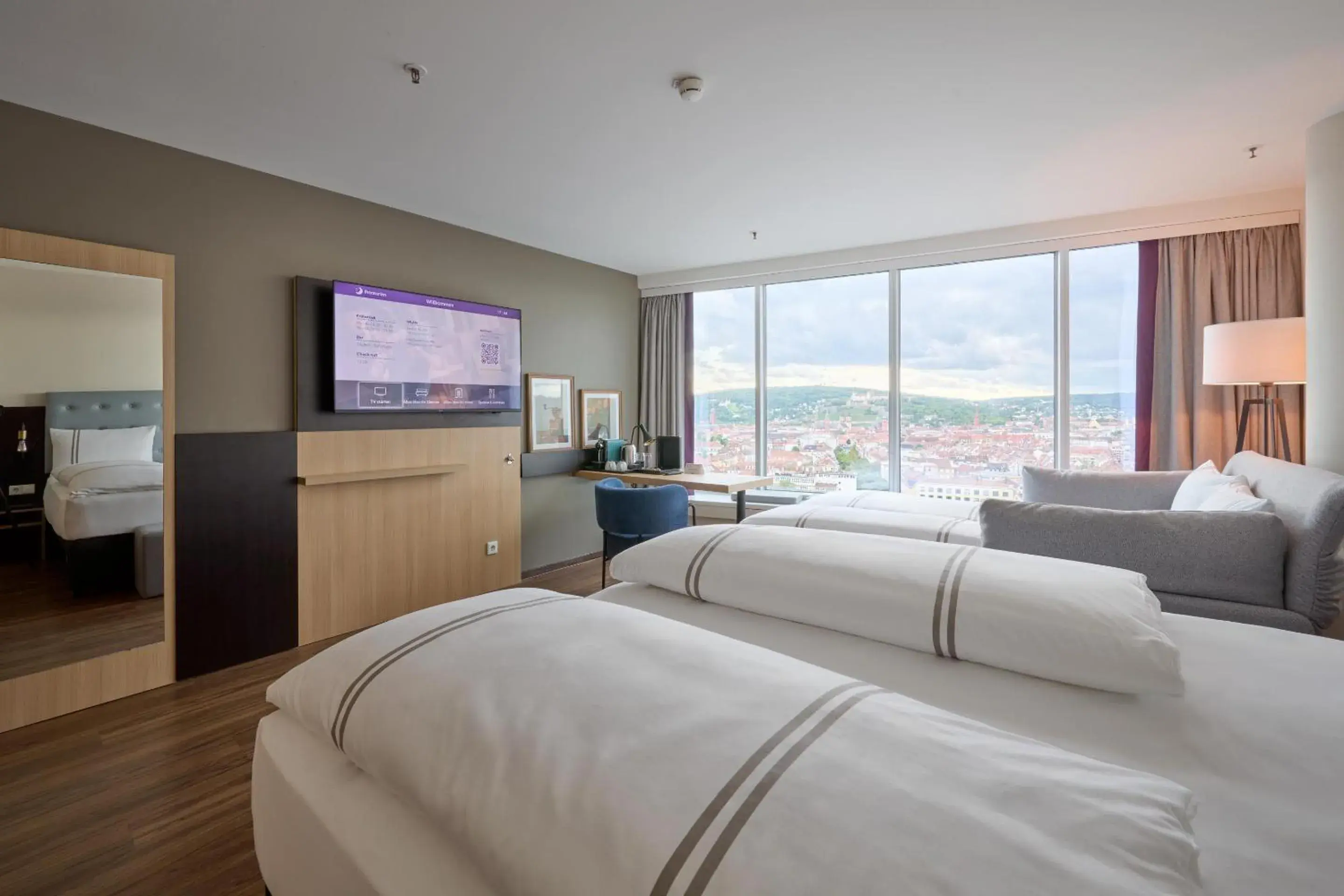 Bedroom, Bed in Premier Inn Würzburg Bedroom, Bed in Premier Inn Würzburg