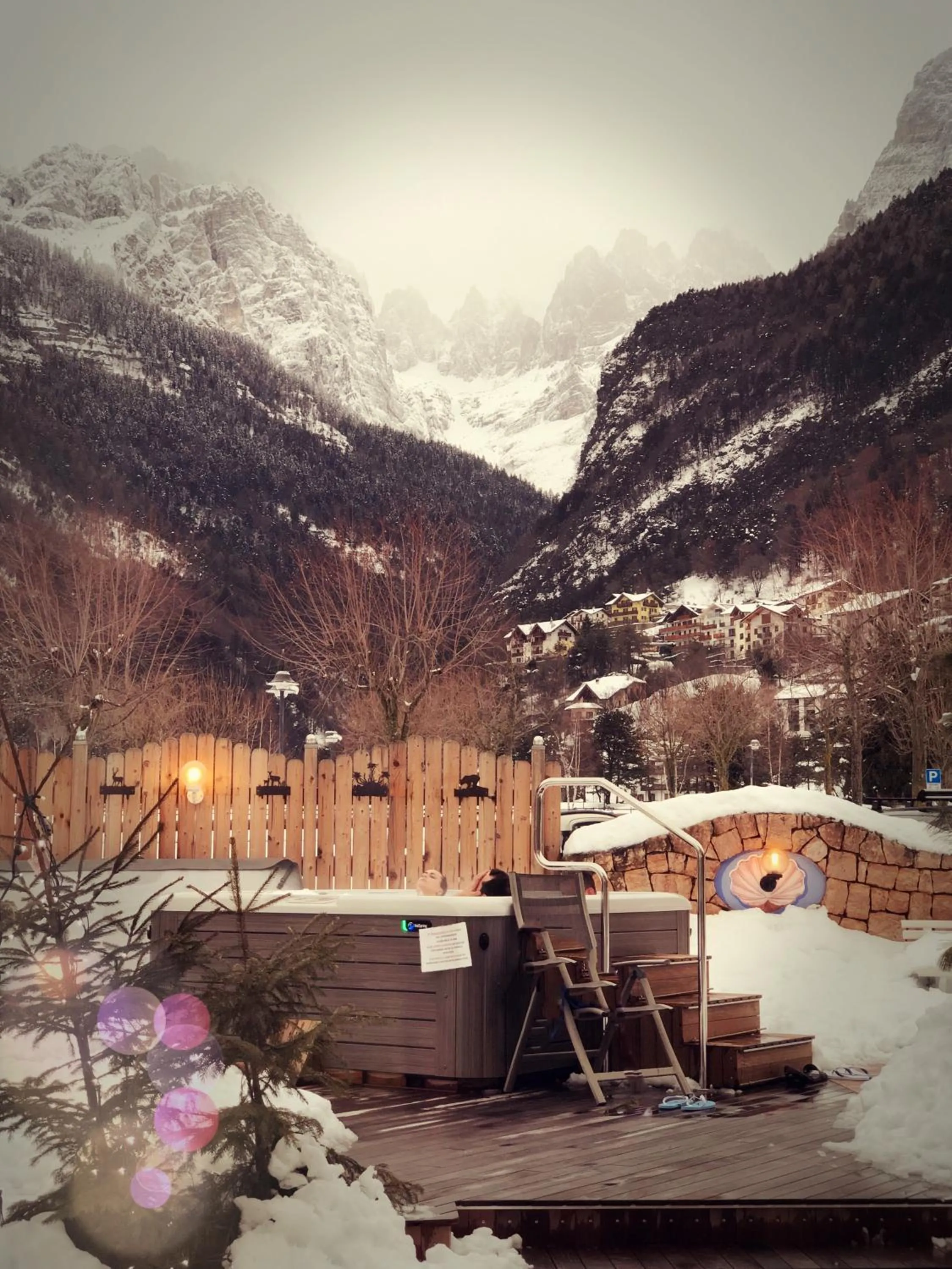 Winter in Alledolomiti Boutique Lake Hotel - Adults friendly
