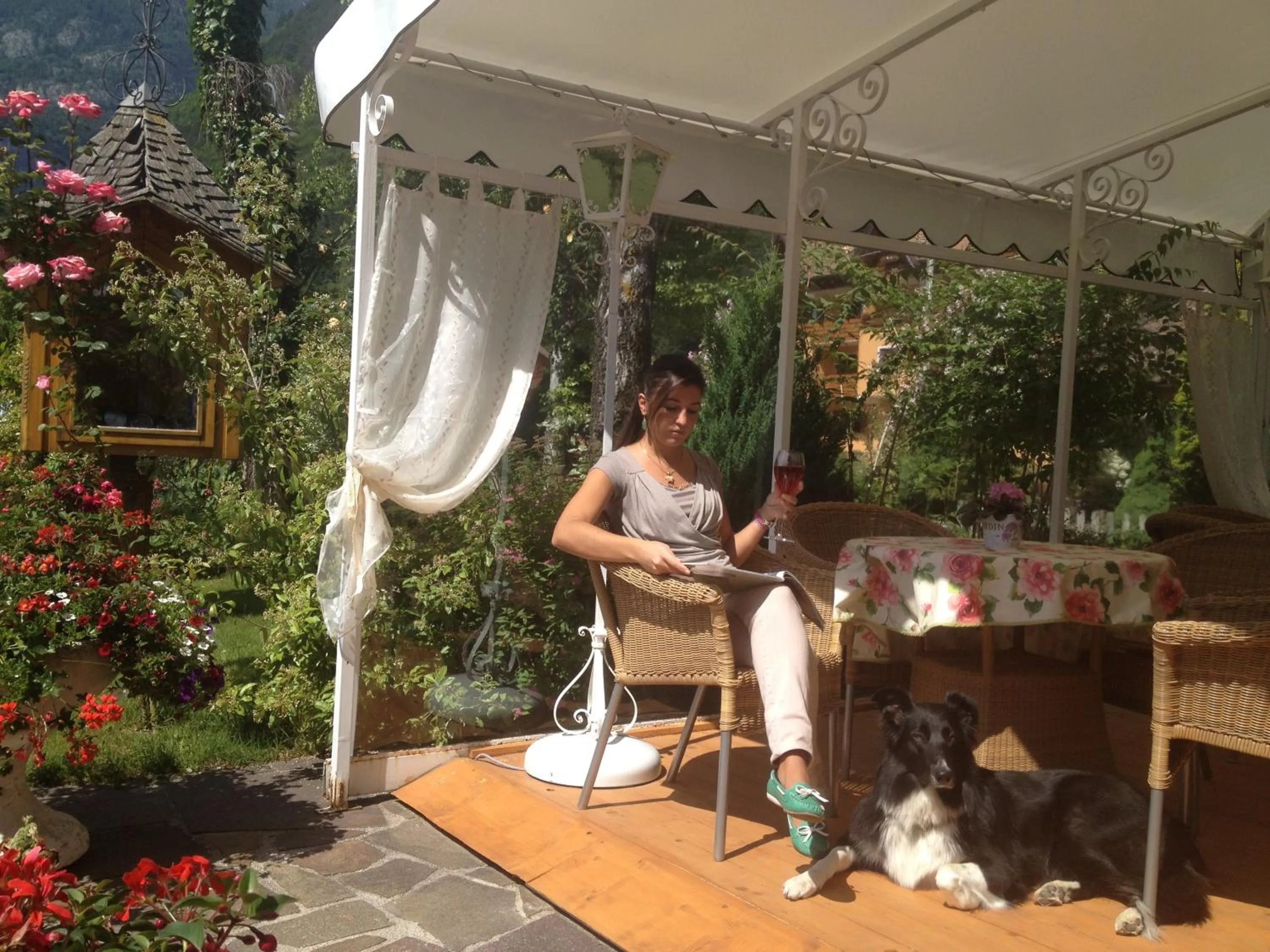 Garden in Alledolomiti Boutique Lake Hotel - Adults friendly