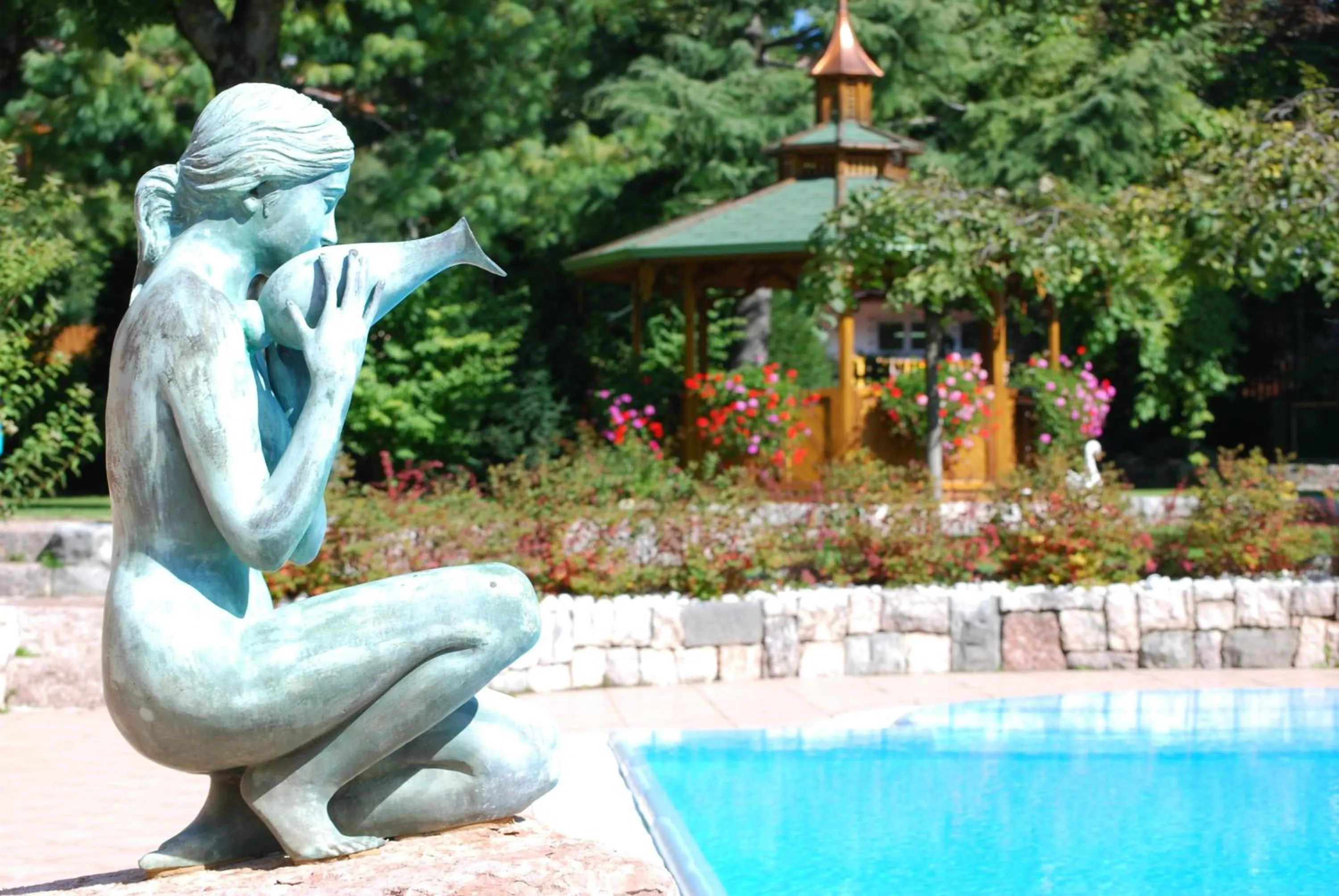 Swimming pool in Alledolomiti Boutique Lake Hotel - Adults friendly