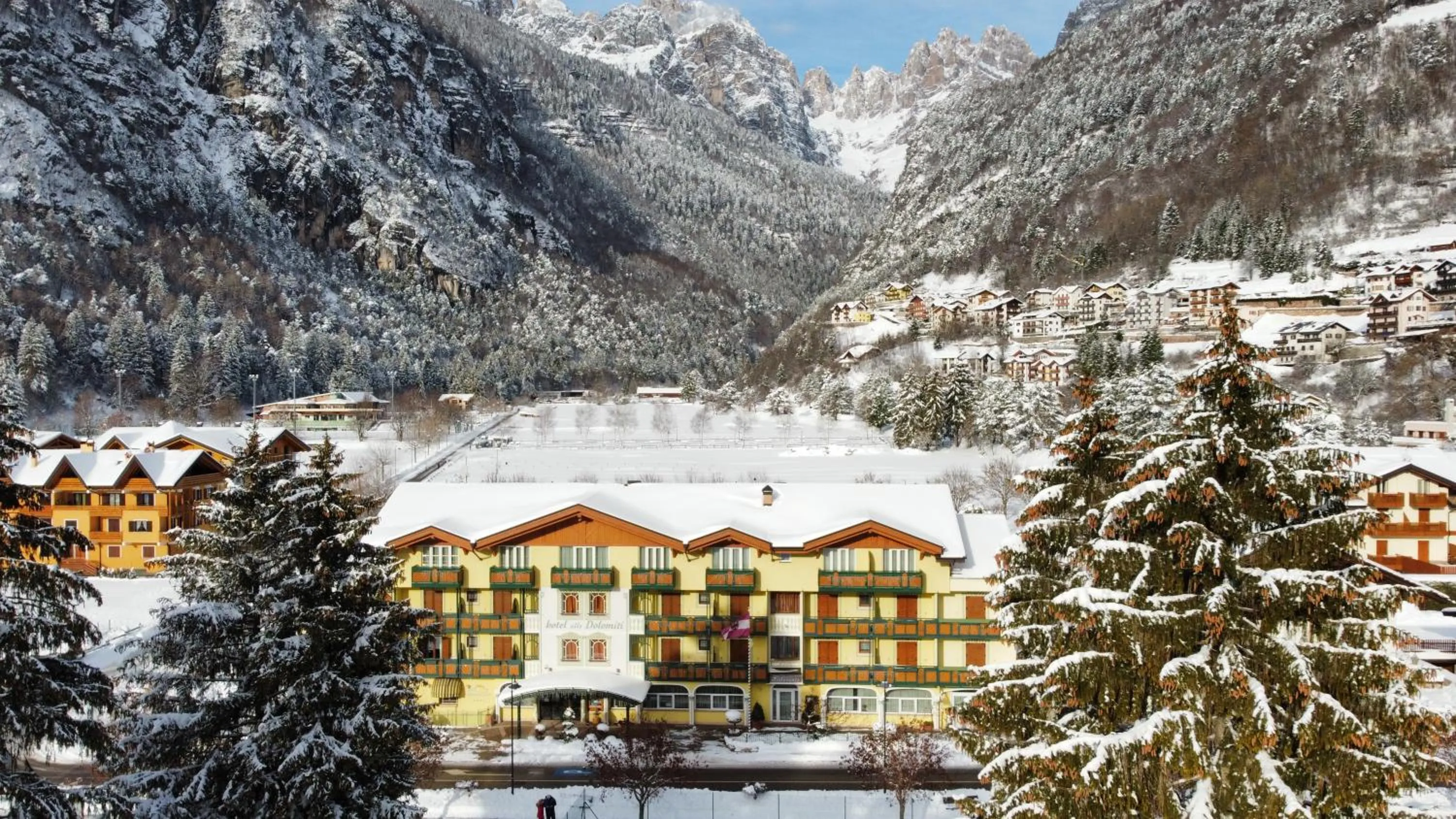 Property building in Alledolomiti Boutique Lake Hotel - Adults friendly
