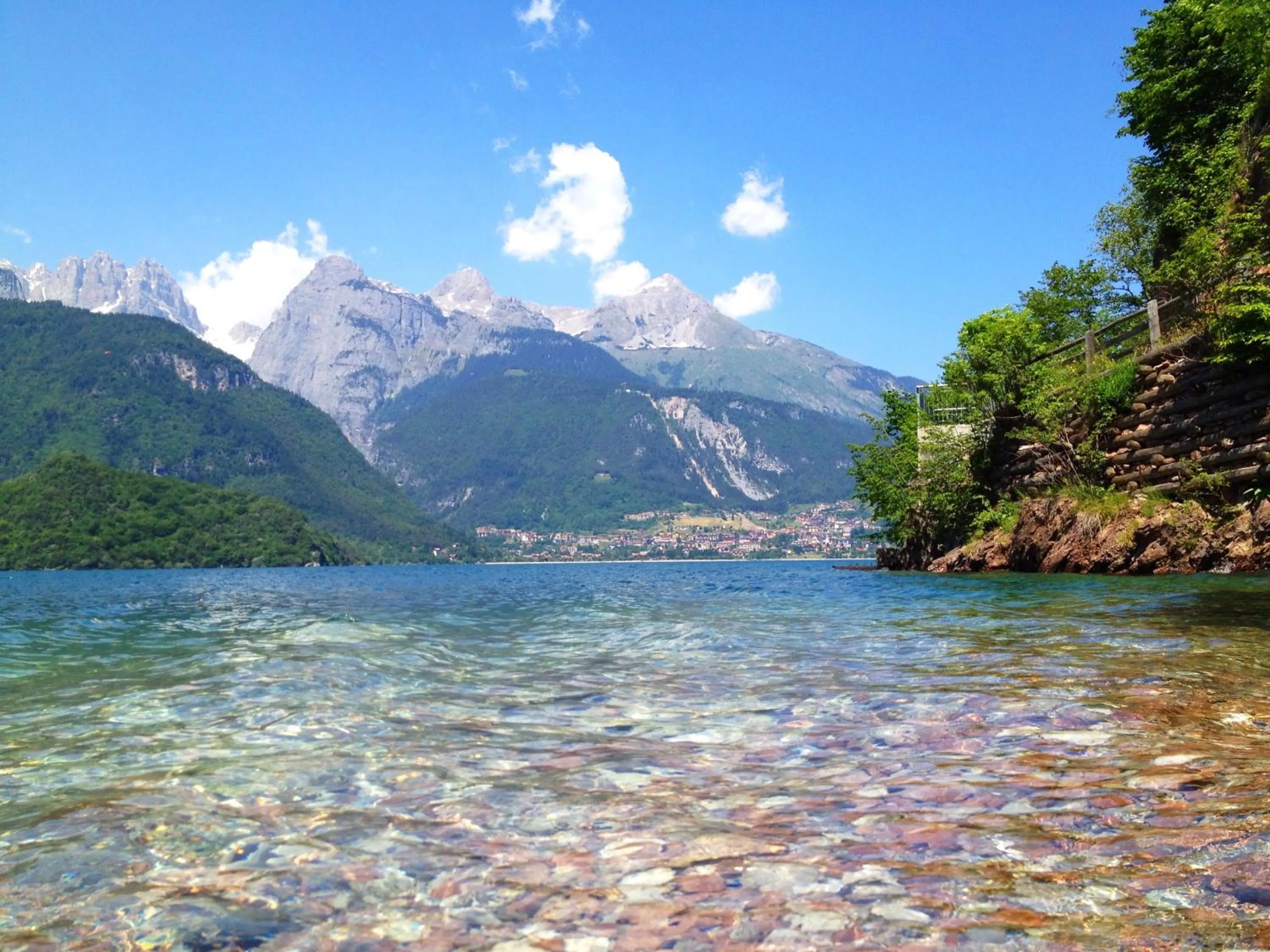 Natural landscape in Alledolomiti Boutique Lake Hotel - Adults friendly