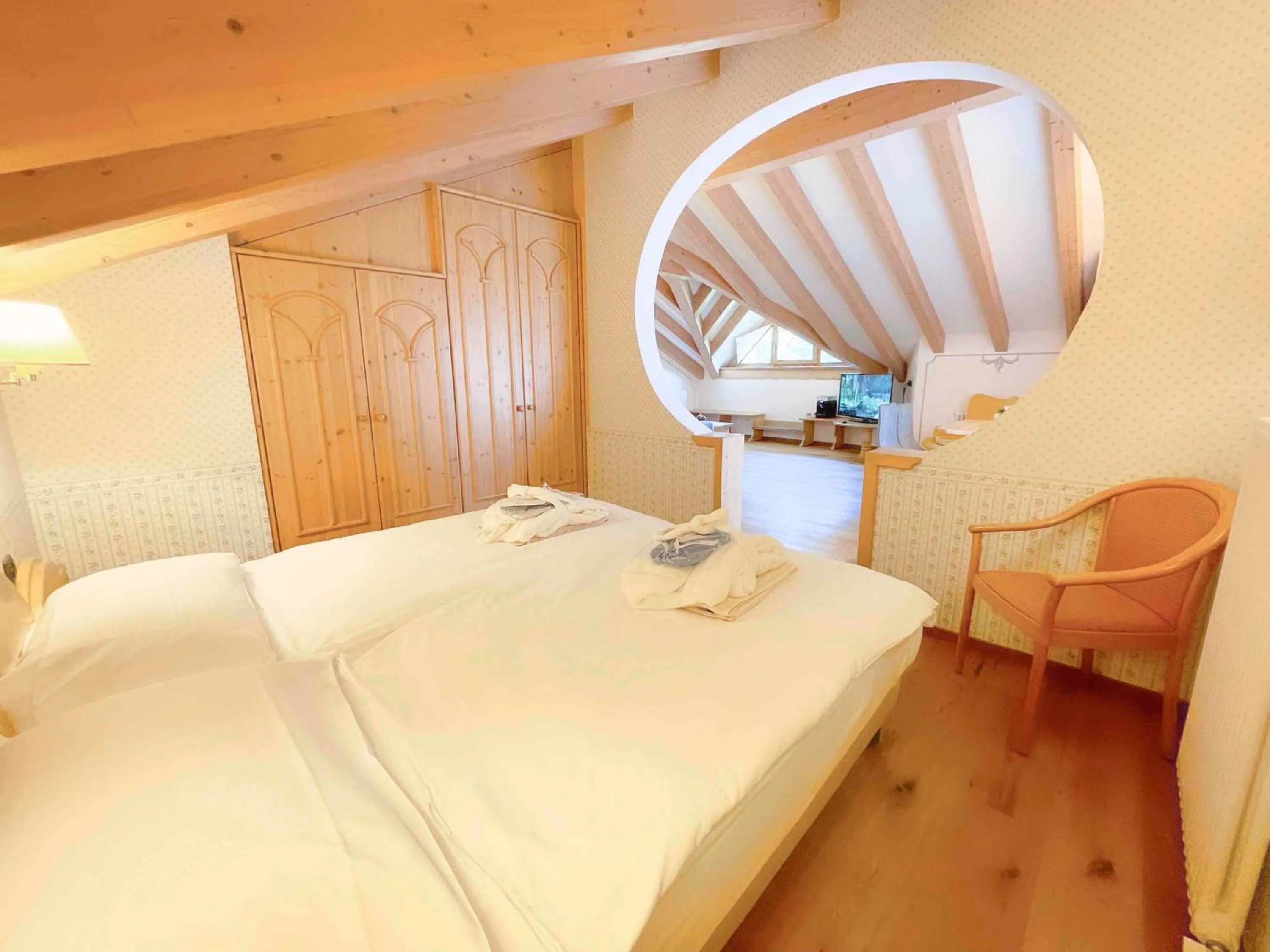 Bed in Alledolomiti Boutique Lake Hotel - Adults friendly