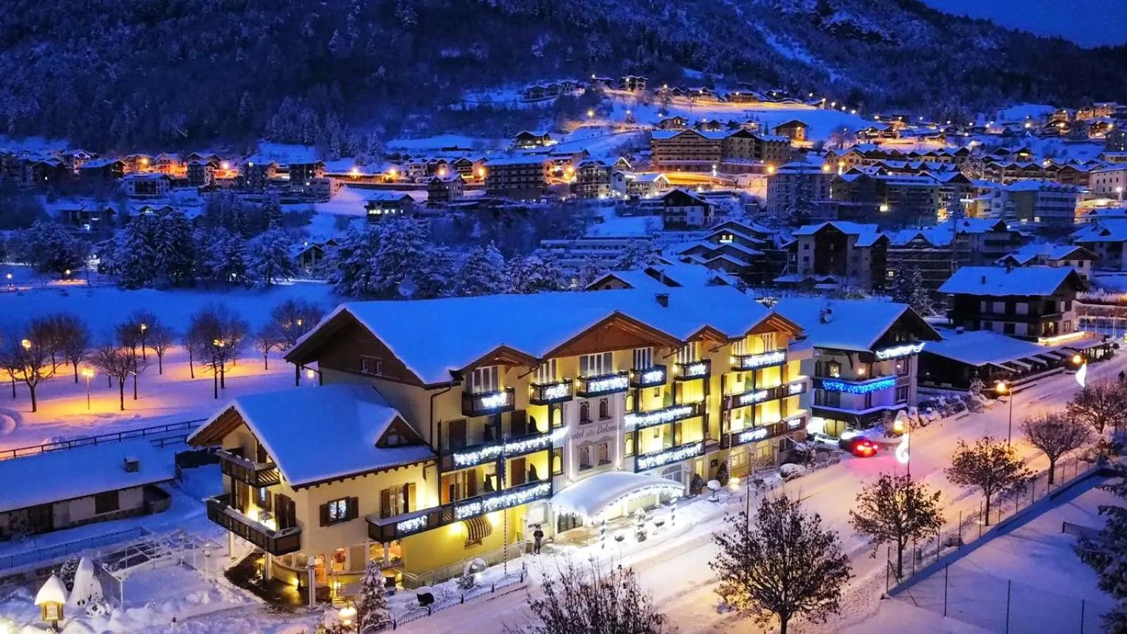 Property building in Alledolomiti Boutique Lake Hotel - Adults friendly