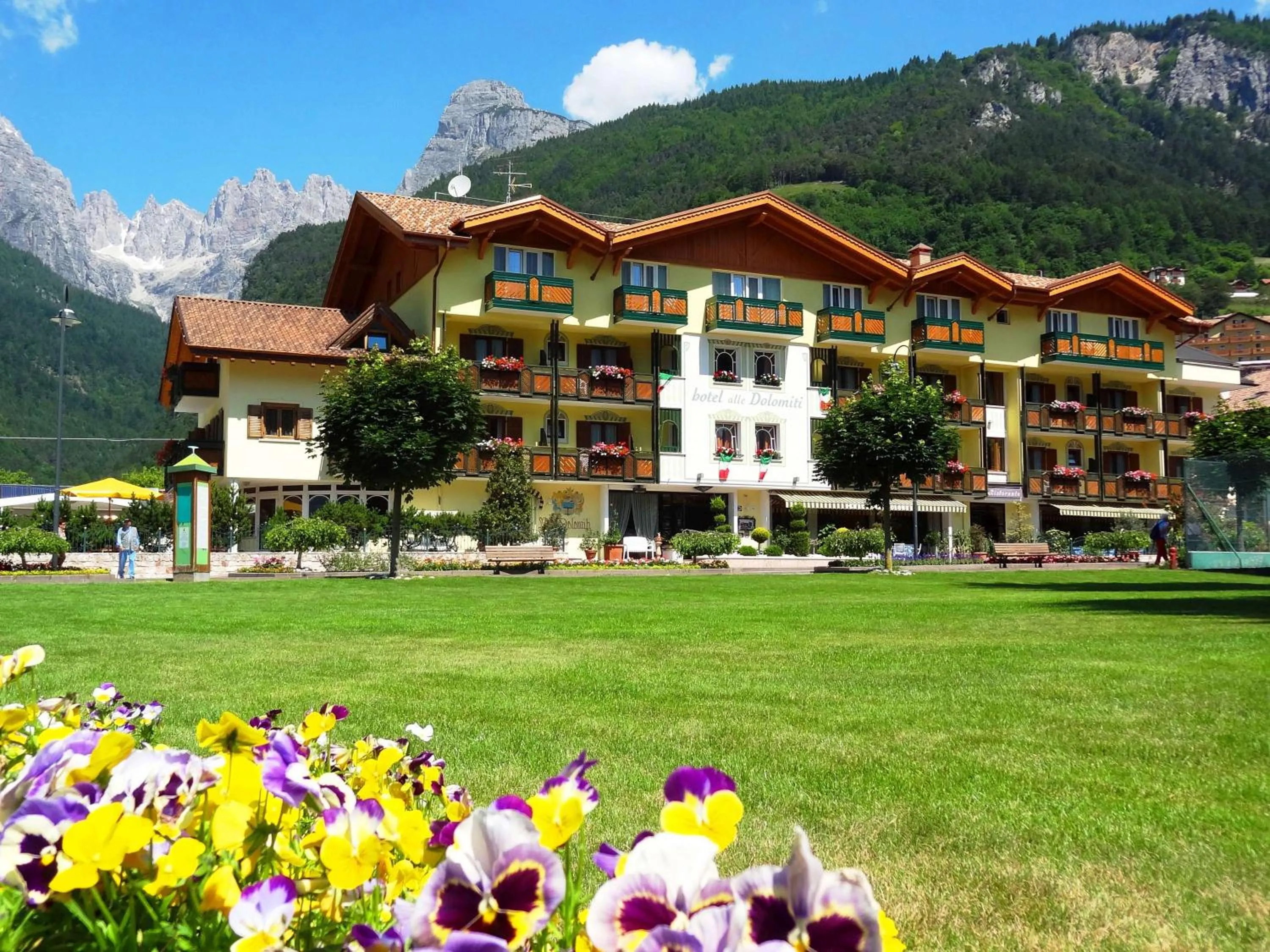 Facade/entrance in Alledolomiti Boutique Lake Hotel - Adults friendly