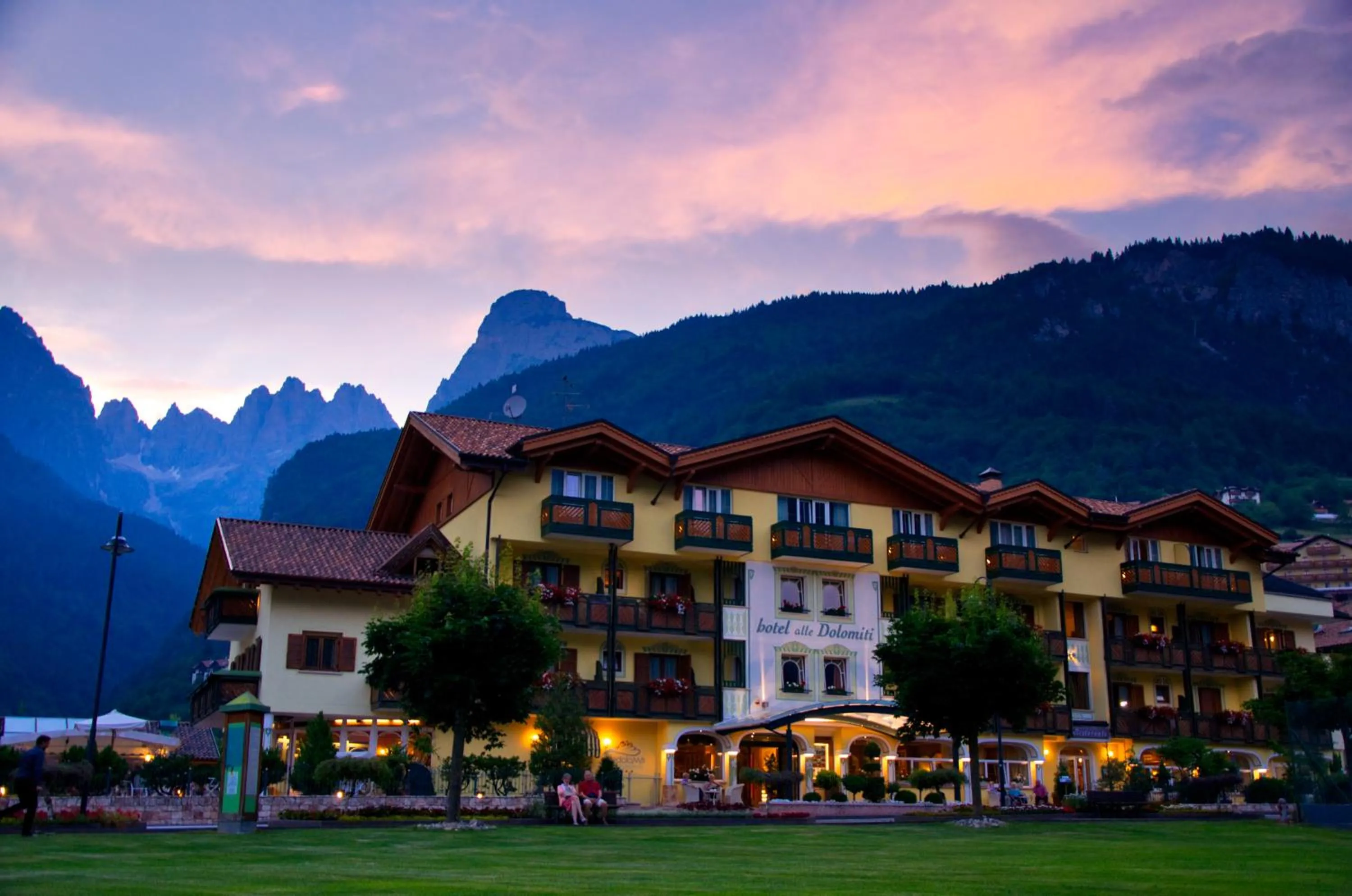 Facade/entrance in Alledolomiti Boutique Lake Hotel - Adults friendly