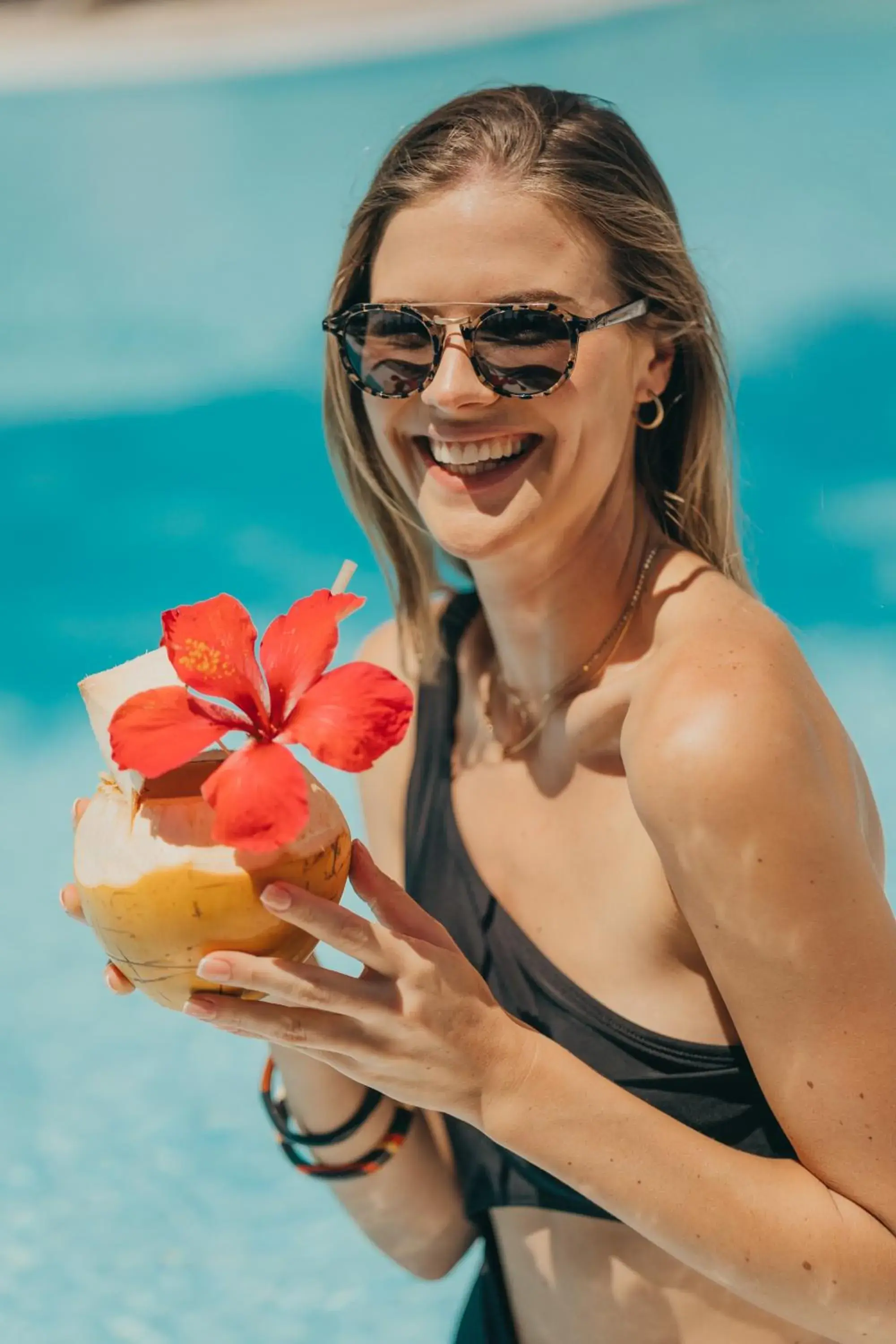 Swimming pool in Veranda Grand Baie Hotel & Spa Swimming pool in Veranda Grand Baie Hotel & Spa