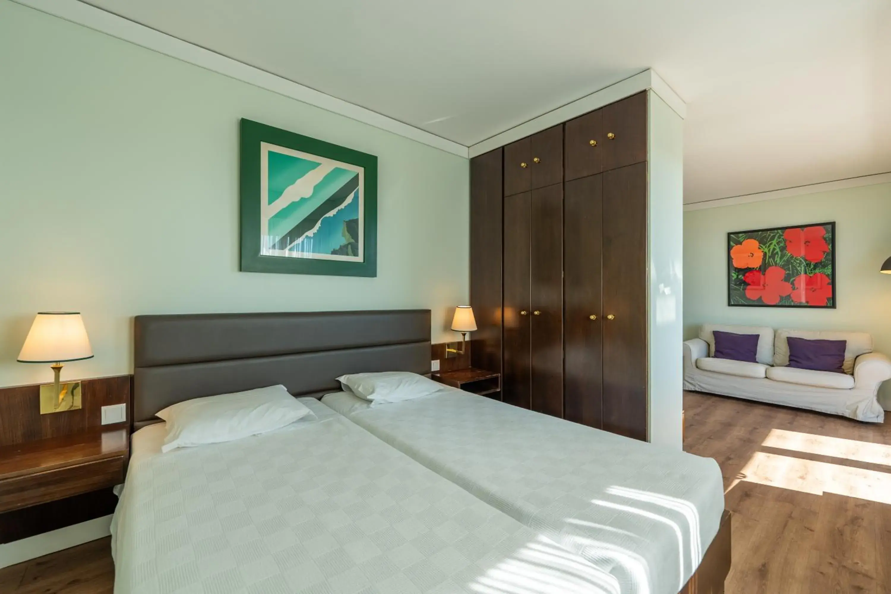 Bedroom, Bed in Hotel Apartamento Solverde Bedroom, Bed in Hotel Apartamento Solverde