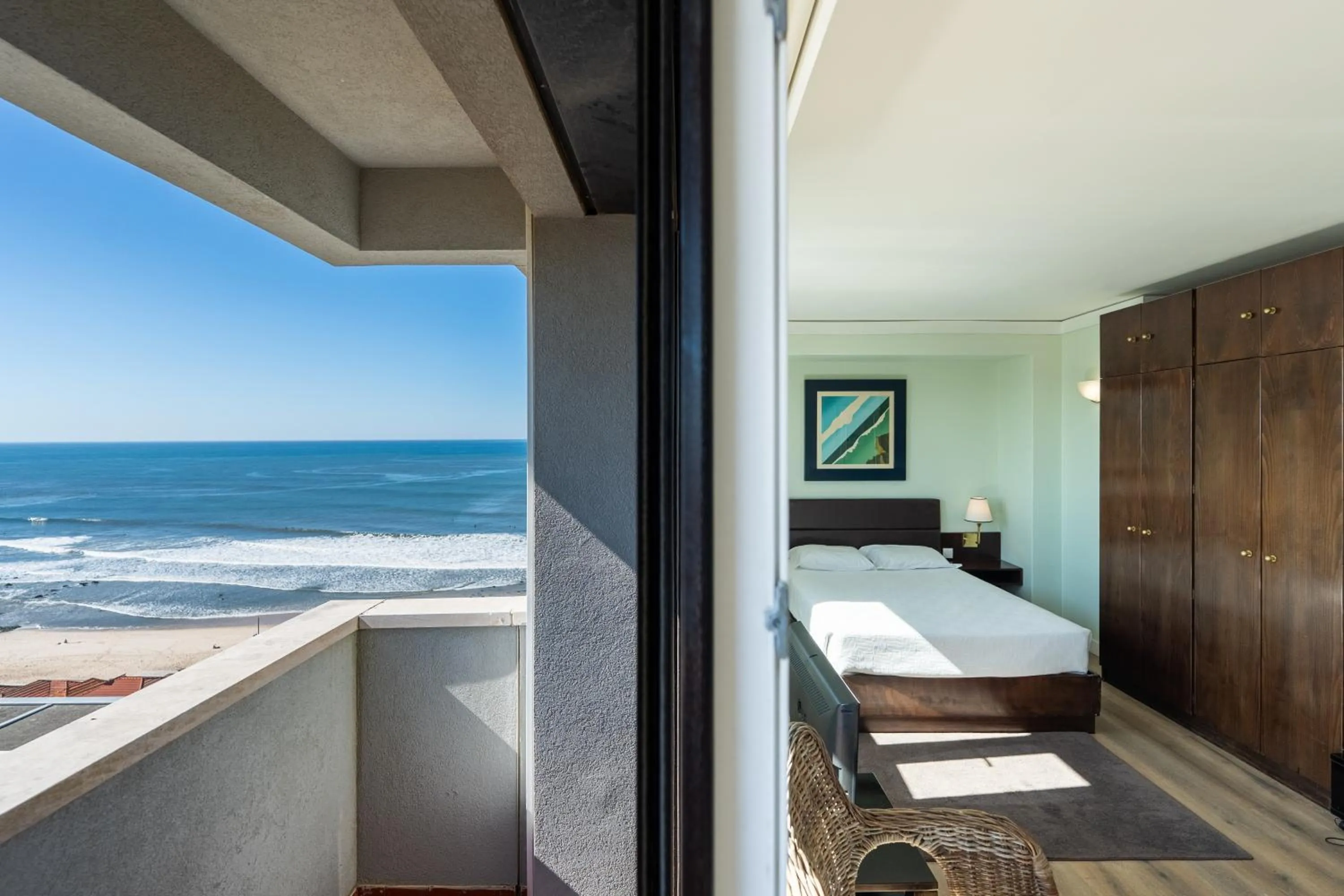 Bedroom, Bed in Hotel Apartamento Solverde