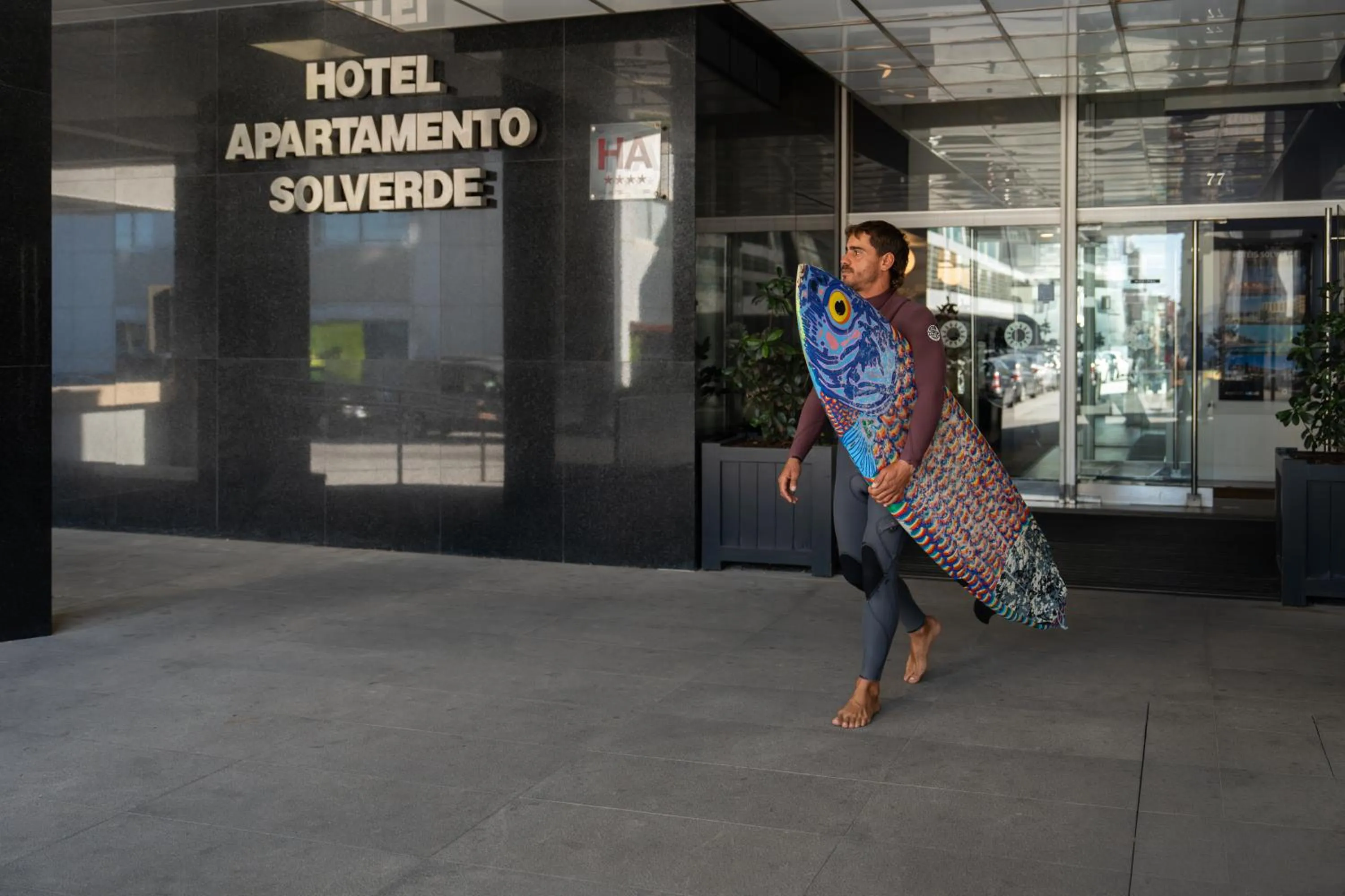 Facade/entrance in Hotel Apartamento Solverde