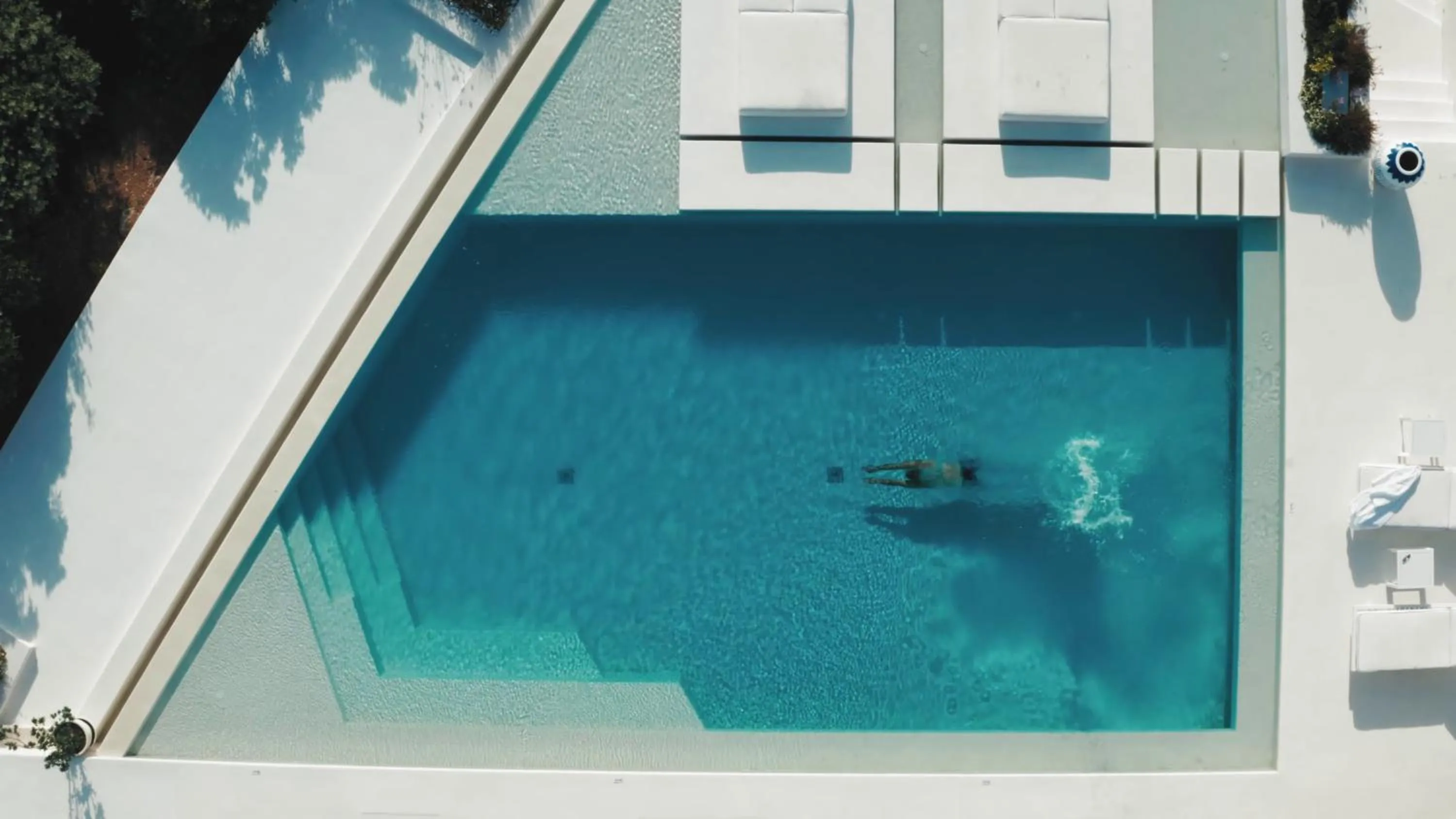 Swimming pool in The Island Concept Luxury Boutique Hotel Heated Pool