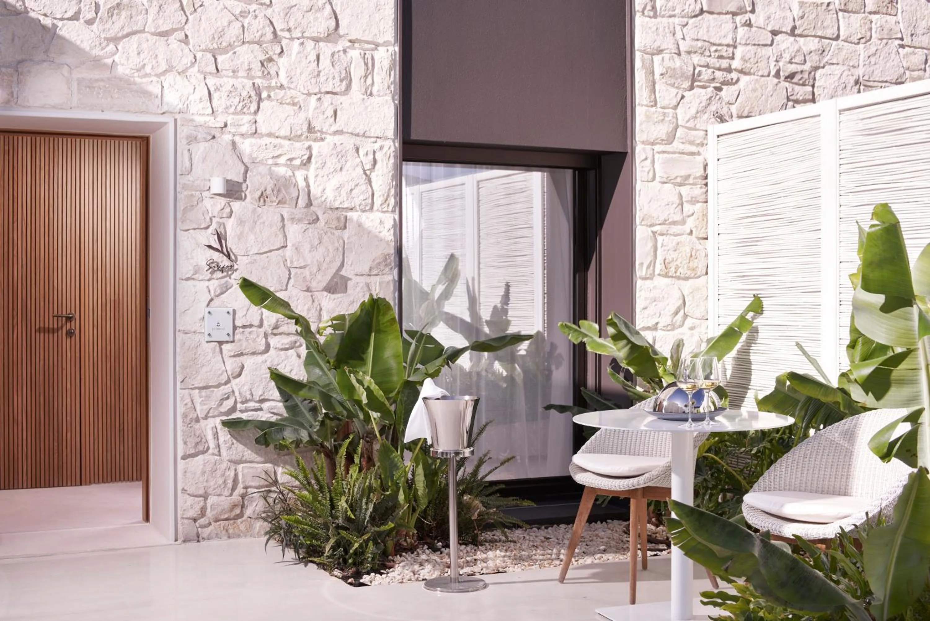 Balcony/Terrace in The Island Concept Luxury Boutique Hotel Heated Pool