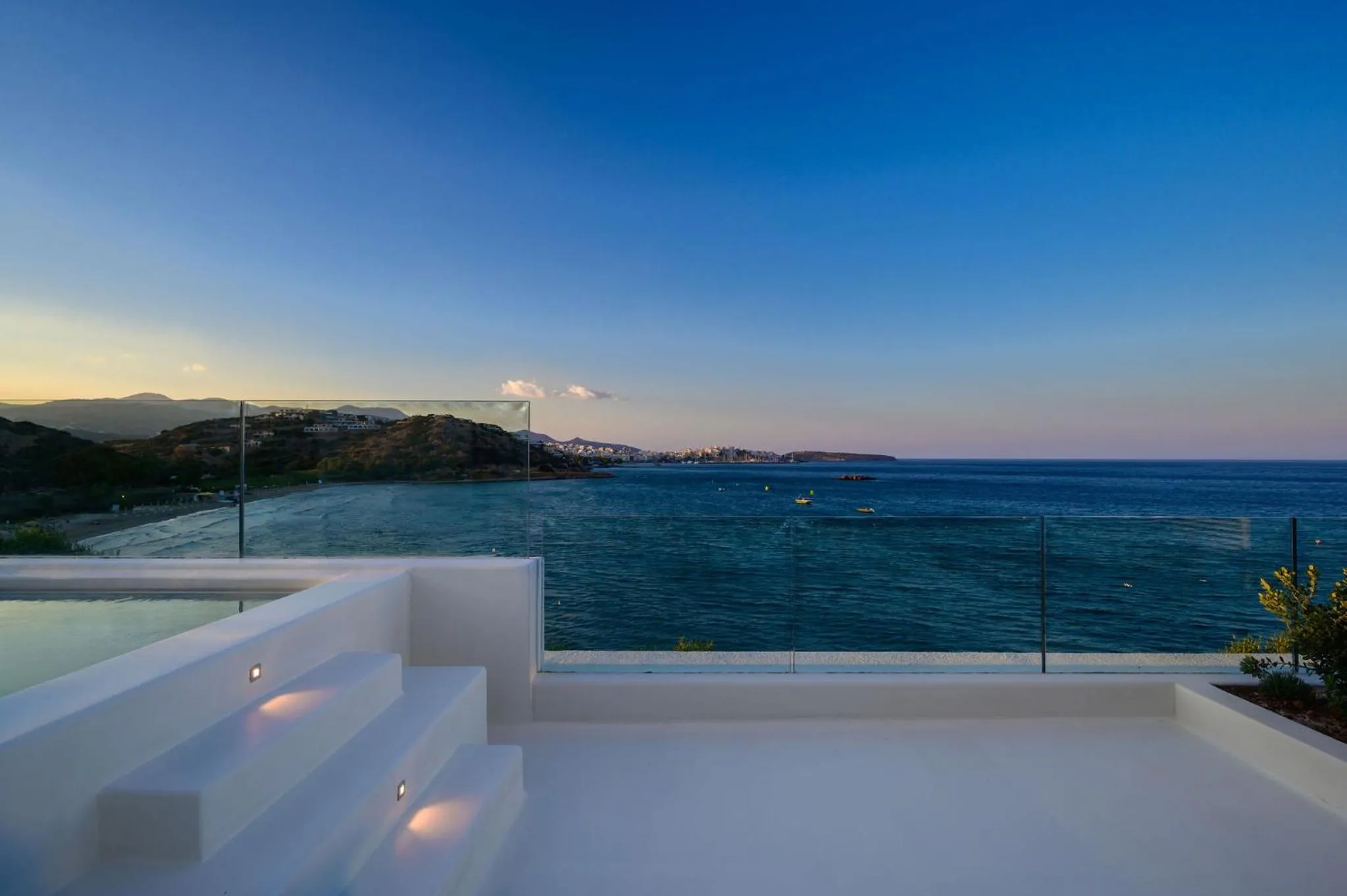 View (from property/room) in The Island Concept Luxury Boutique Hotel Heated Pool