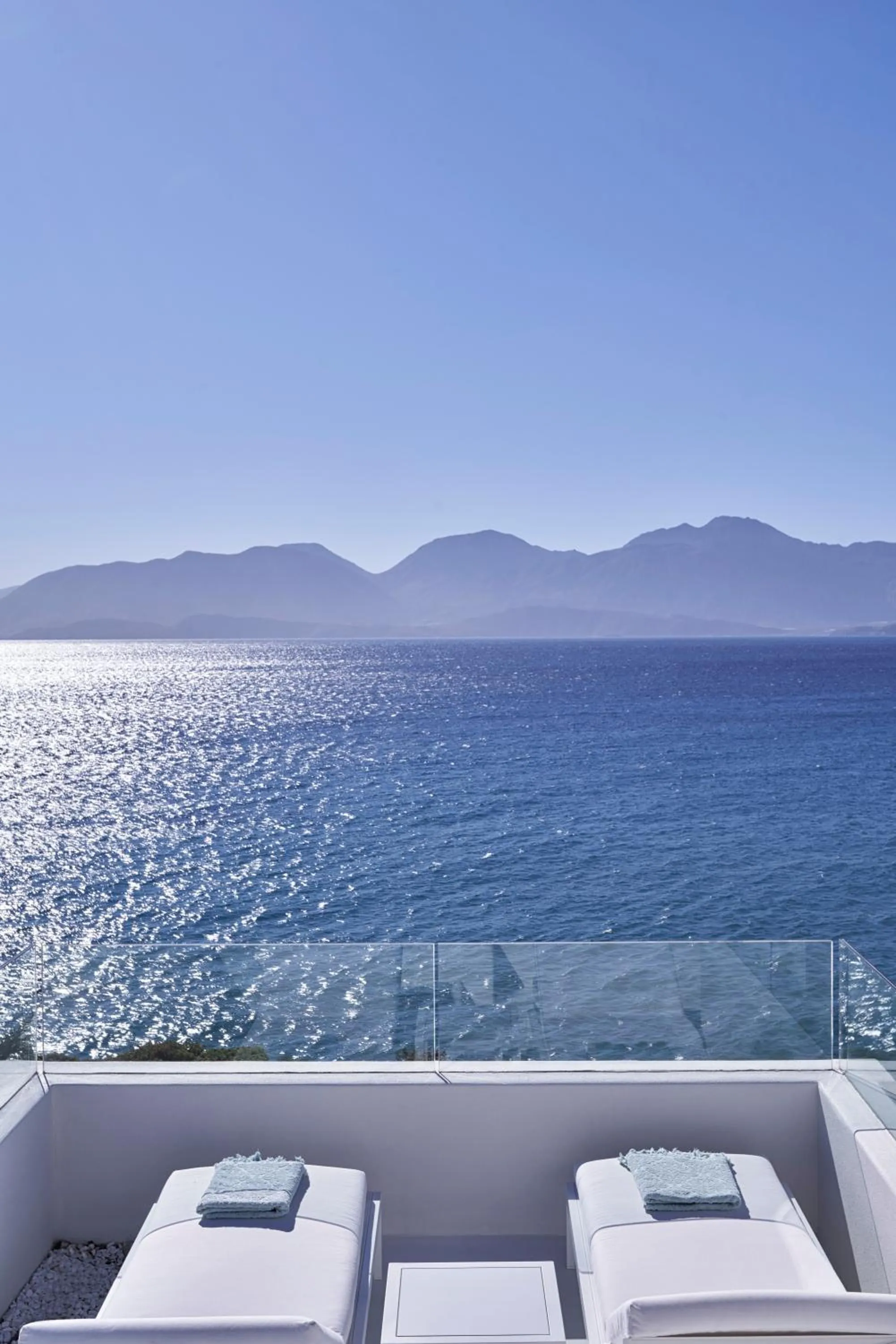 Sea view in The Island Concept Luxury Boutique Hotel Heated Pool