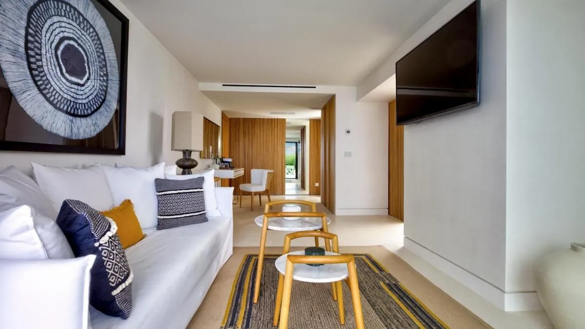 Seating area in The Island Concept Luxury Boutique Hotel Heated Pool