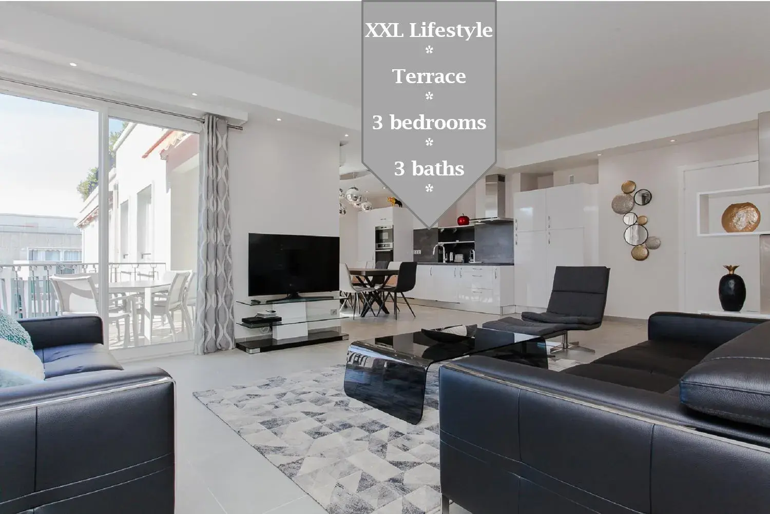 Marriott- Croisette: Superb 3 bedrooms/ 3 baths Marriott- Croisette: Superb 3 bedrooms/ 3 baths