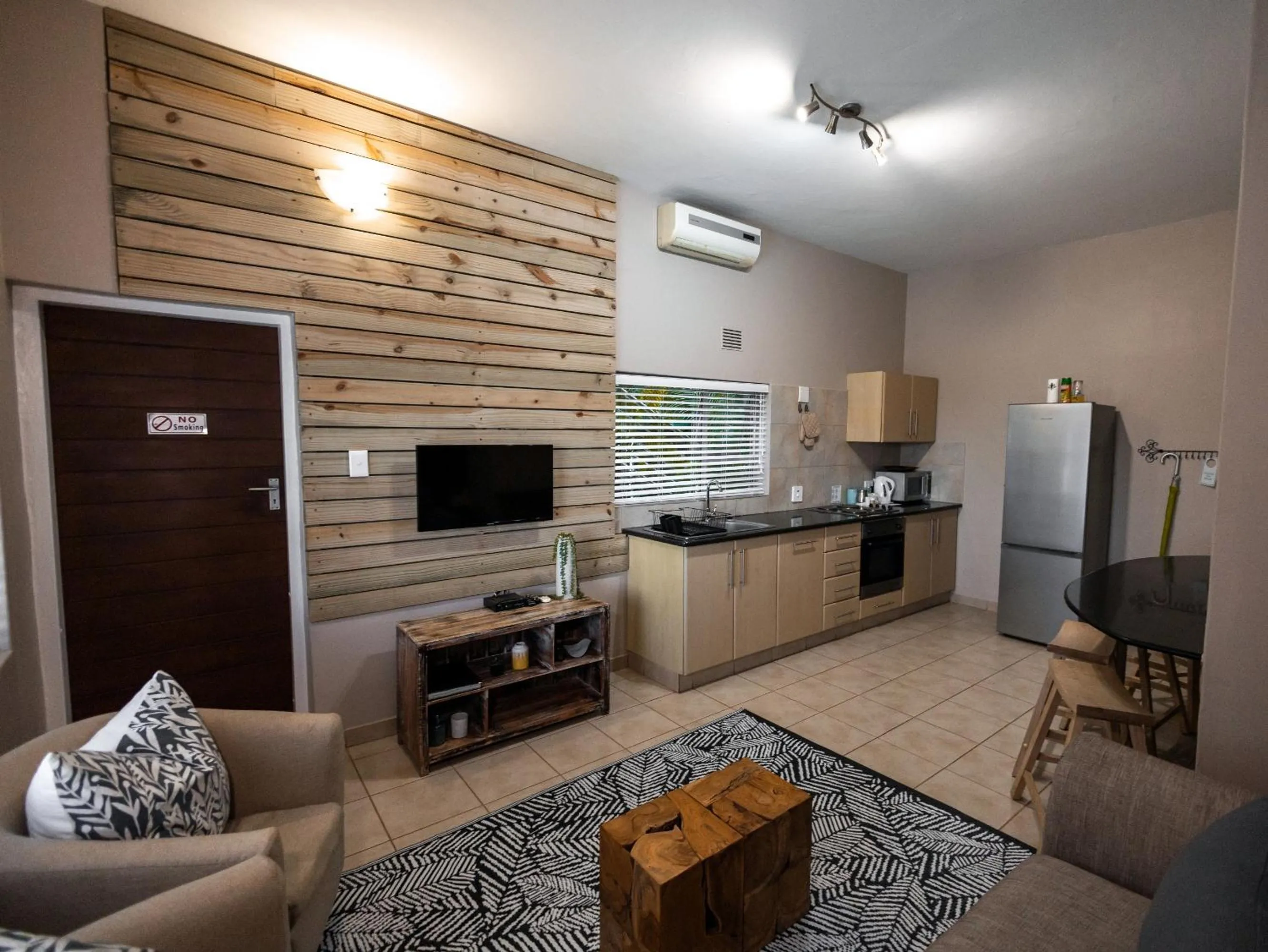 Living room in Little Eden St Lucia