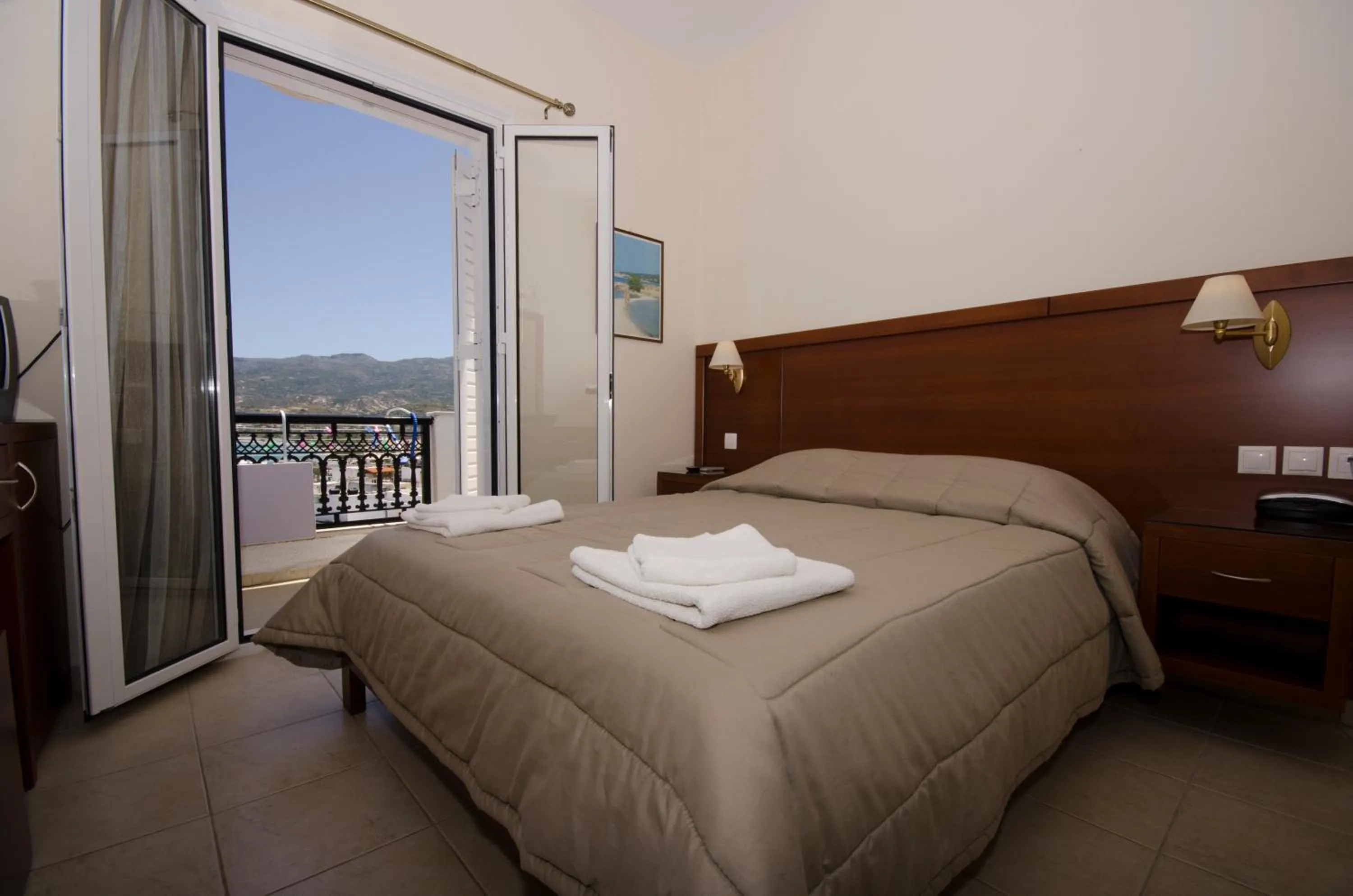 Bed in Hotel El Greco