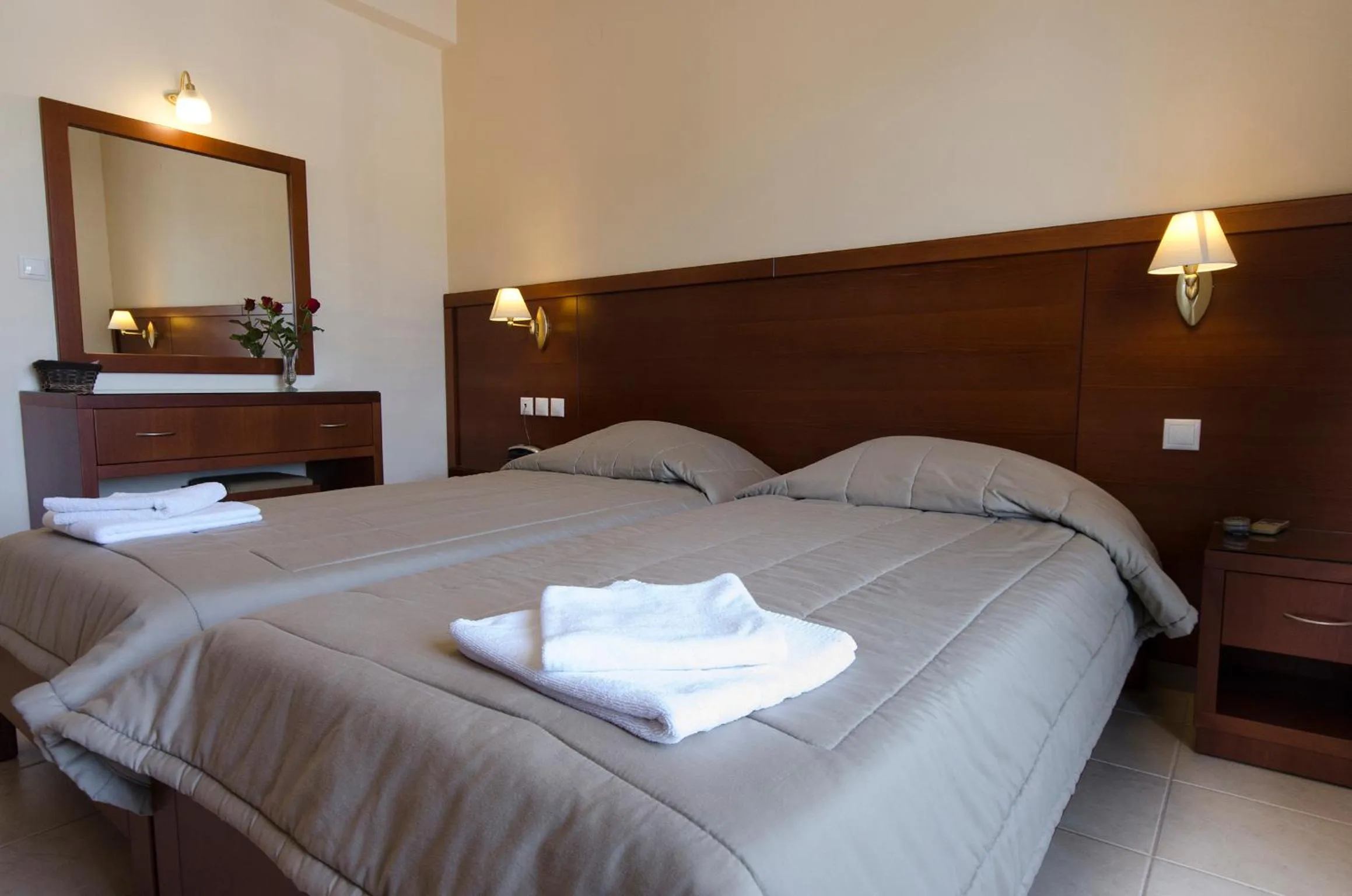 Bed in Hotel El Greco
