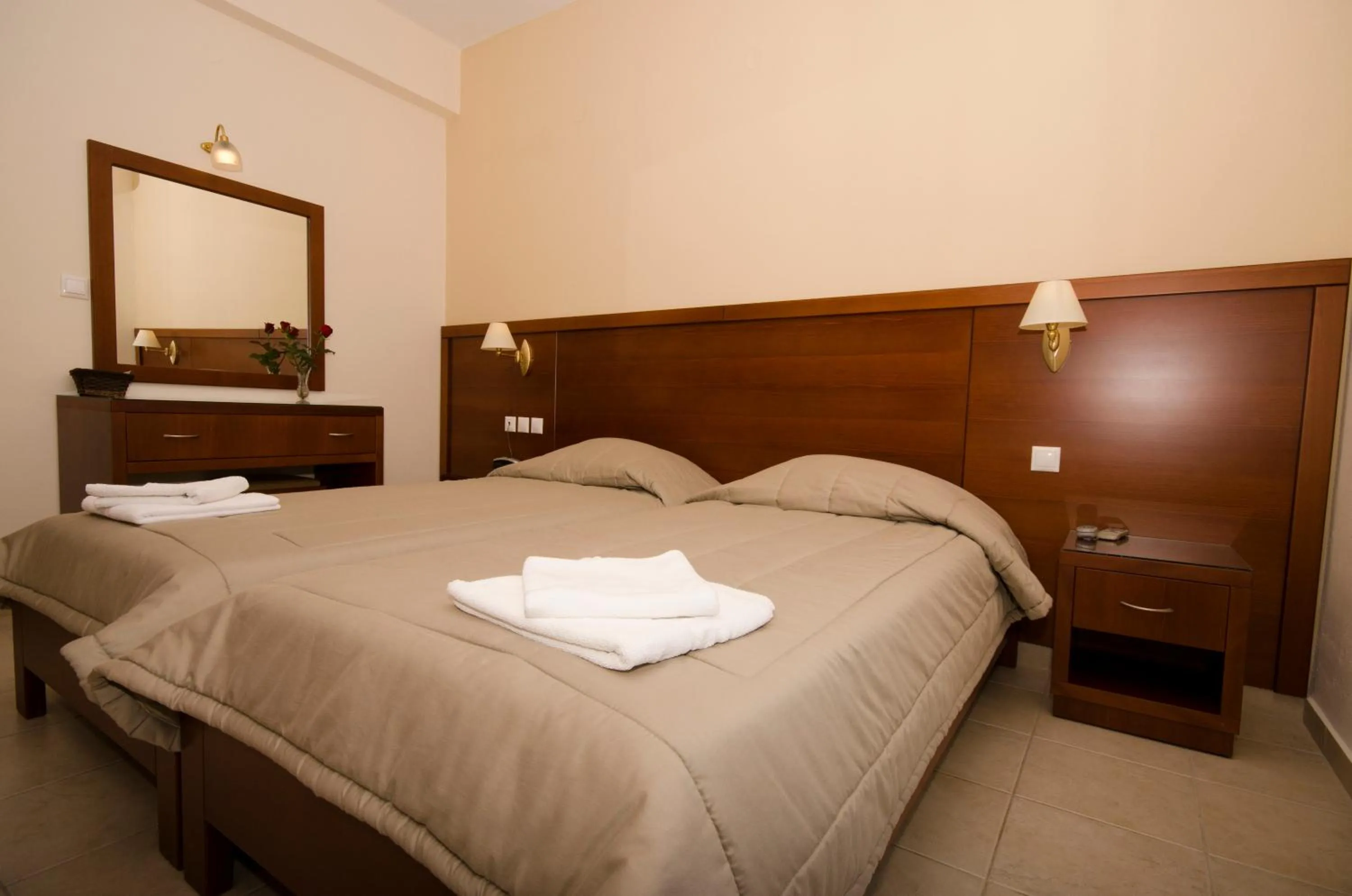 Bed in Hotel El Greco