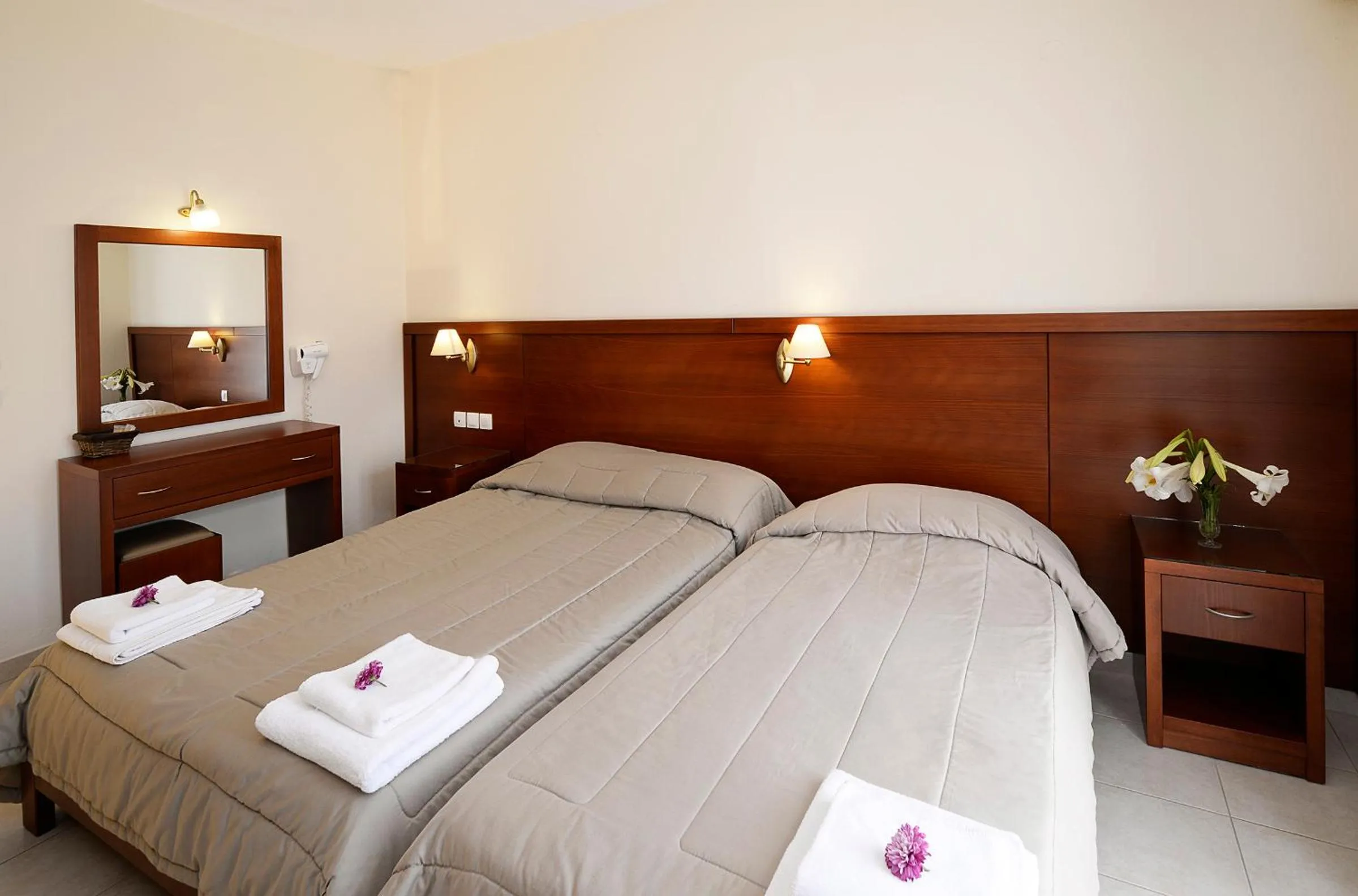 Bed in Hotel El Greco