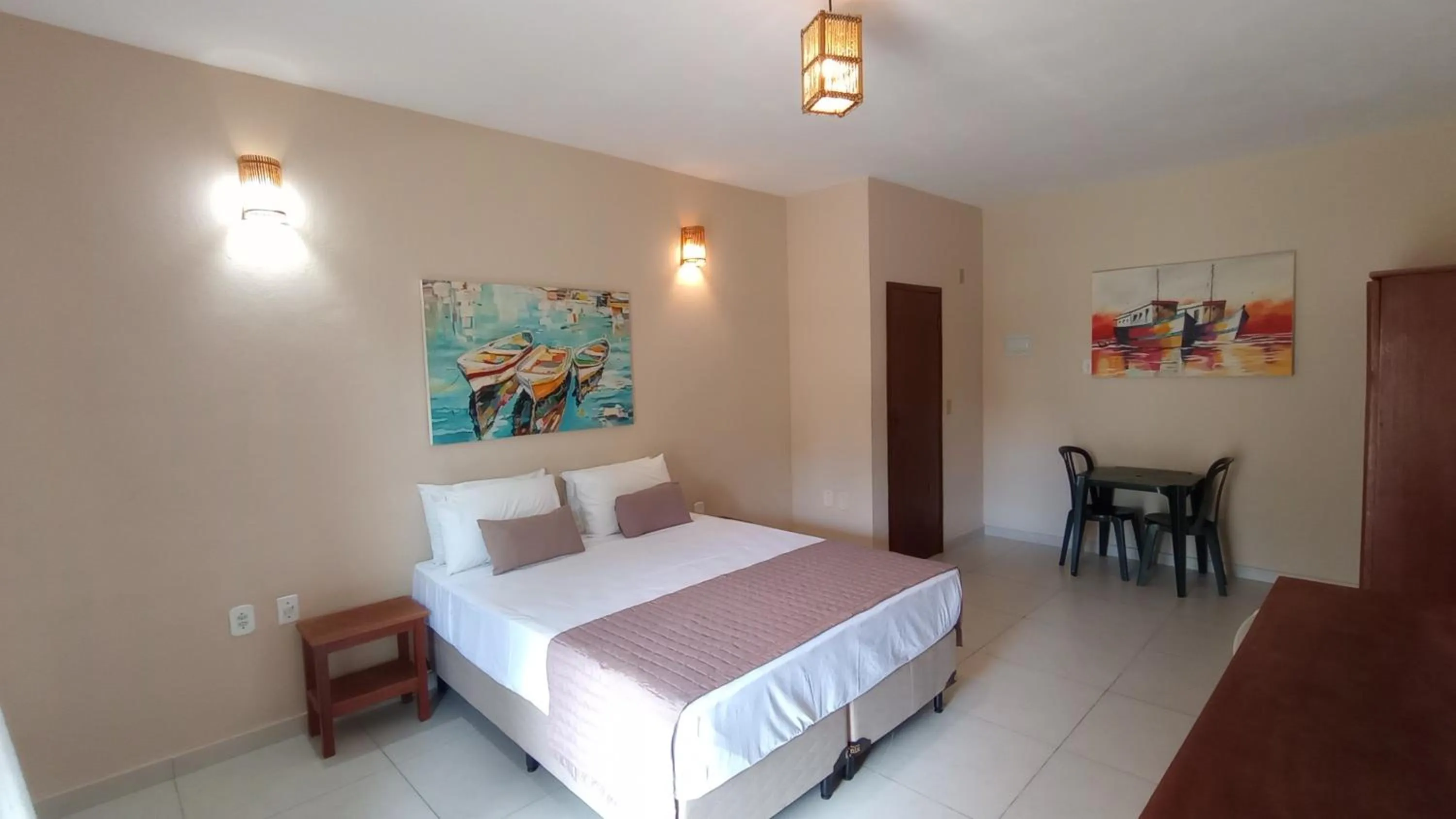 Bed in Hotel Coco Beach