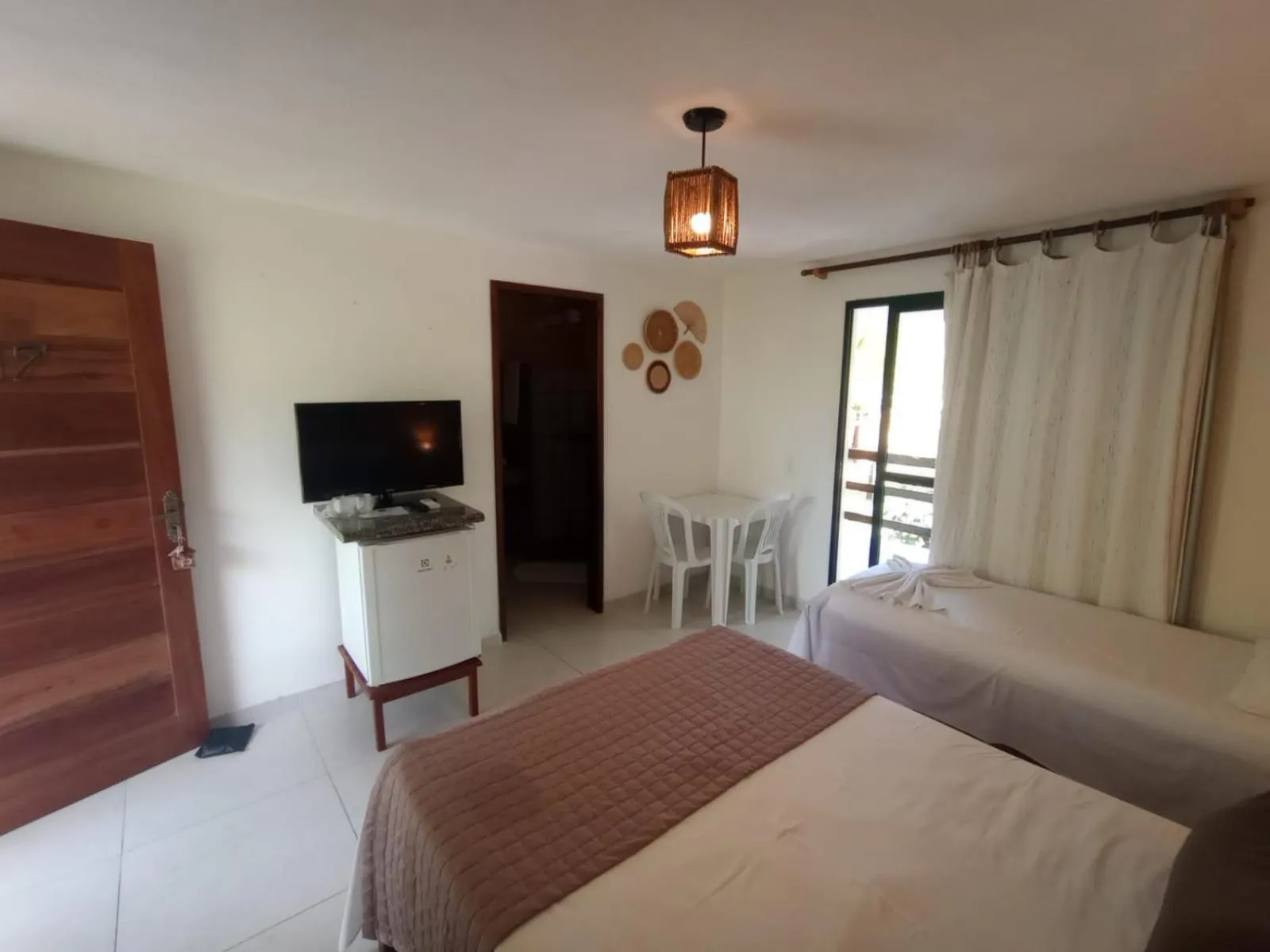 Bed in Hotel Coco Beach