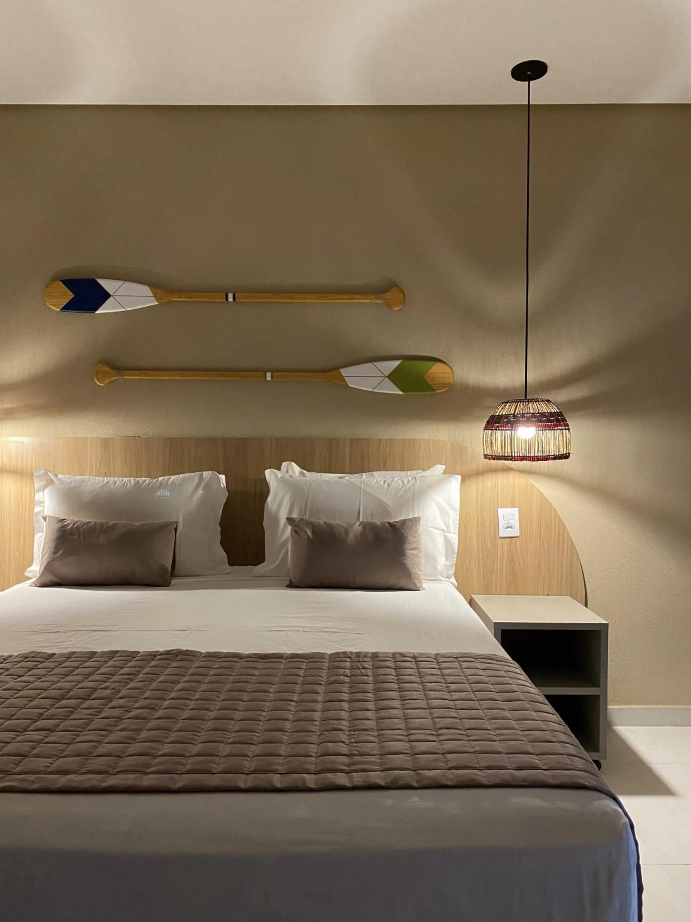 Bed in Hotel Coco Beach