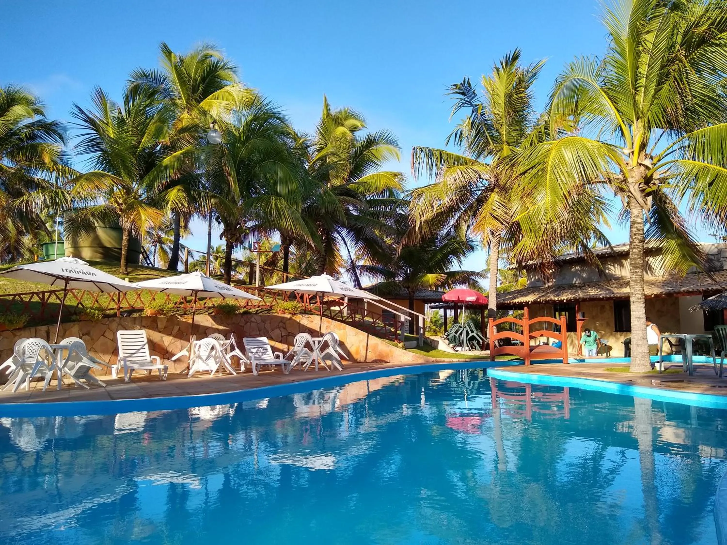 Pool view in Hotel Coco Beach
