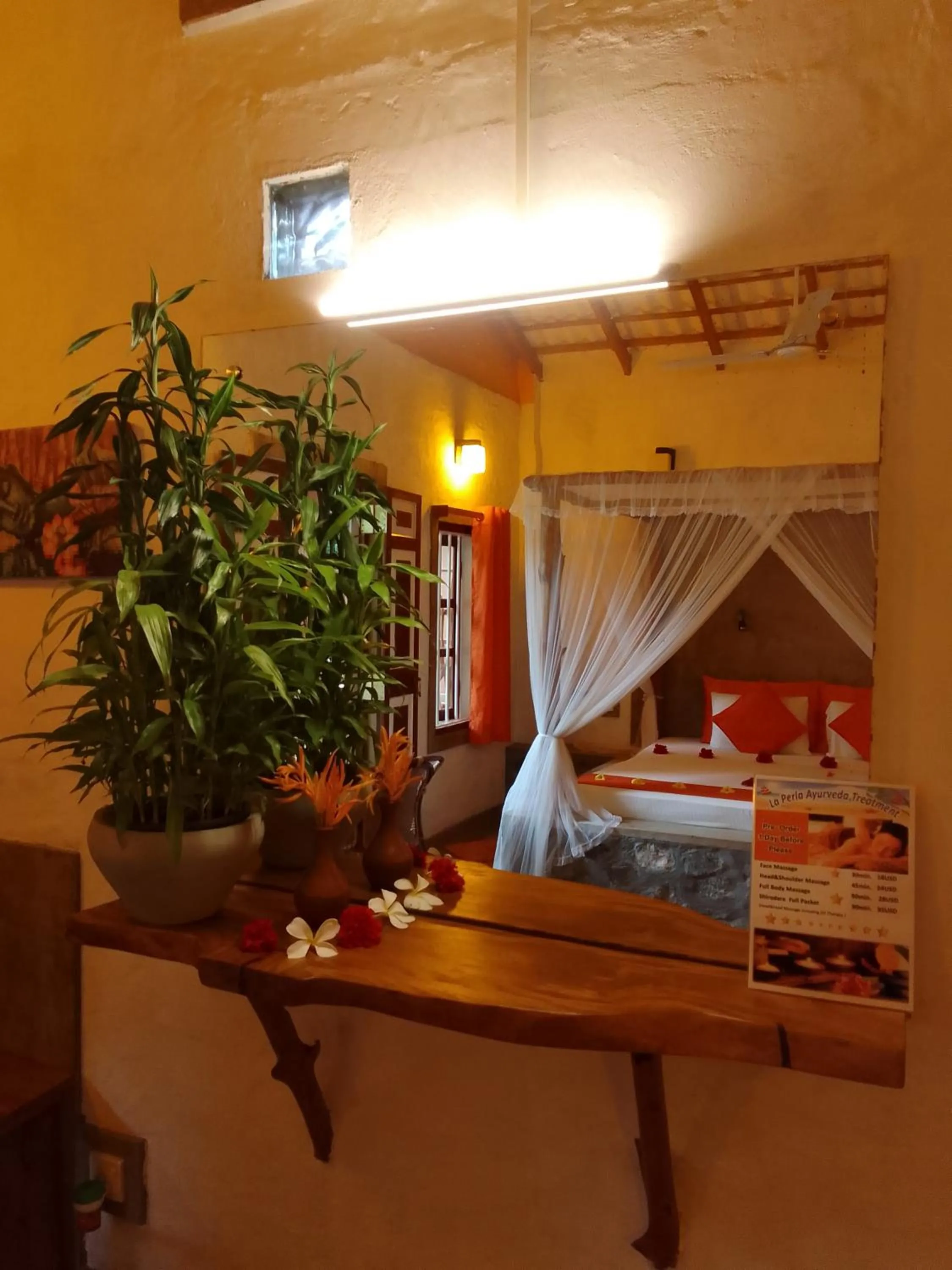 Bed in La Perla Bentota