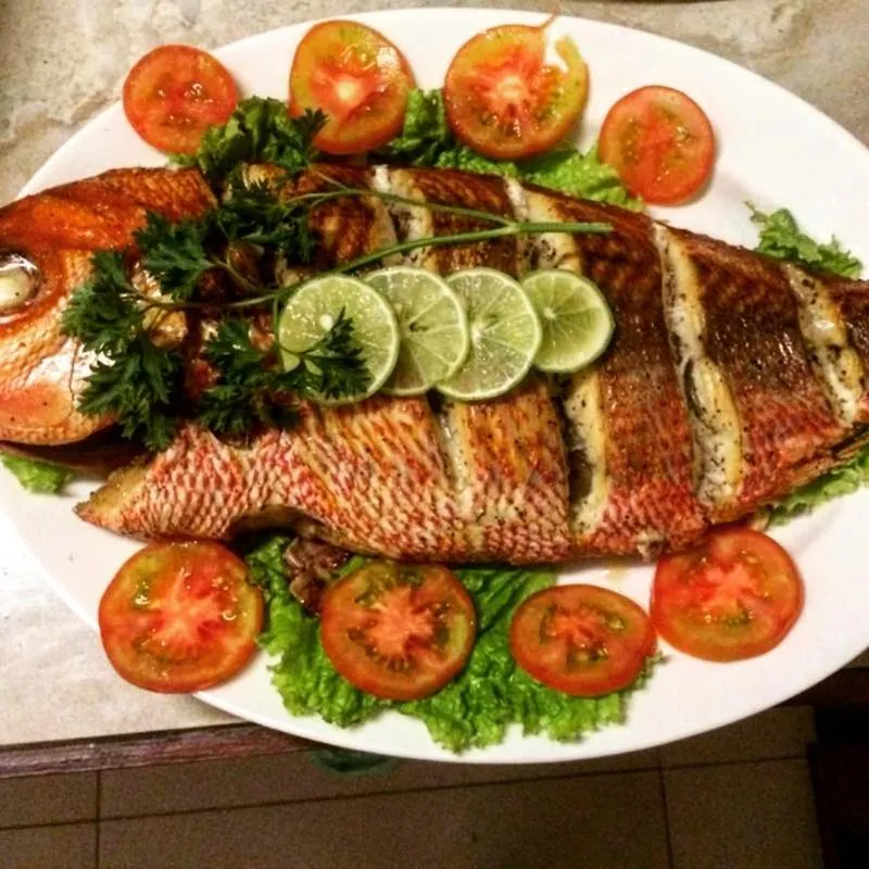 Food close-up in La Perla Bentota