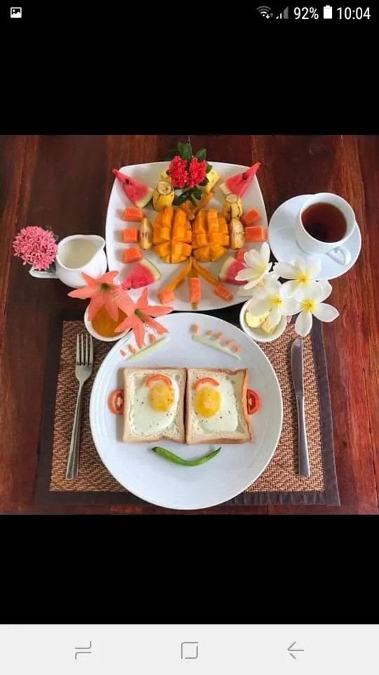 Breakfast in La Perla Bentota