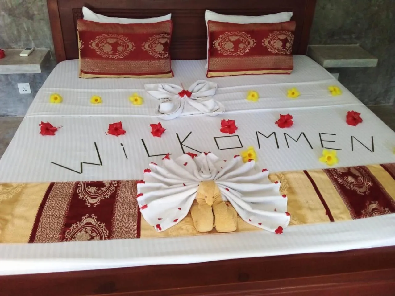 Bed in La Perla Bentota