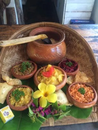 Food close-up in La Perla Bentota