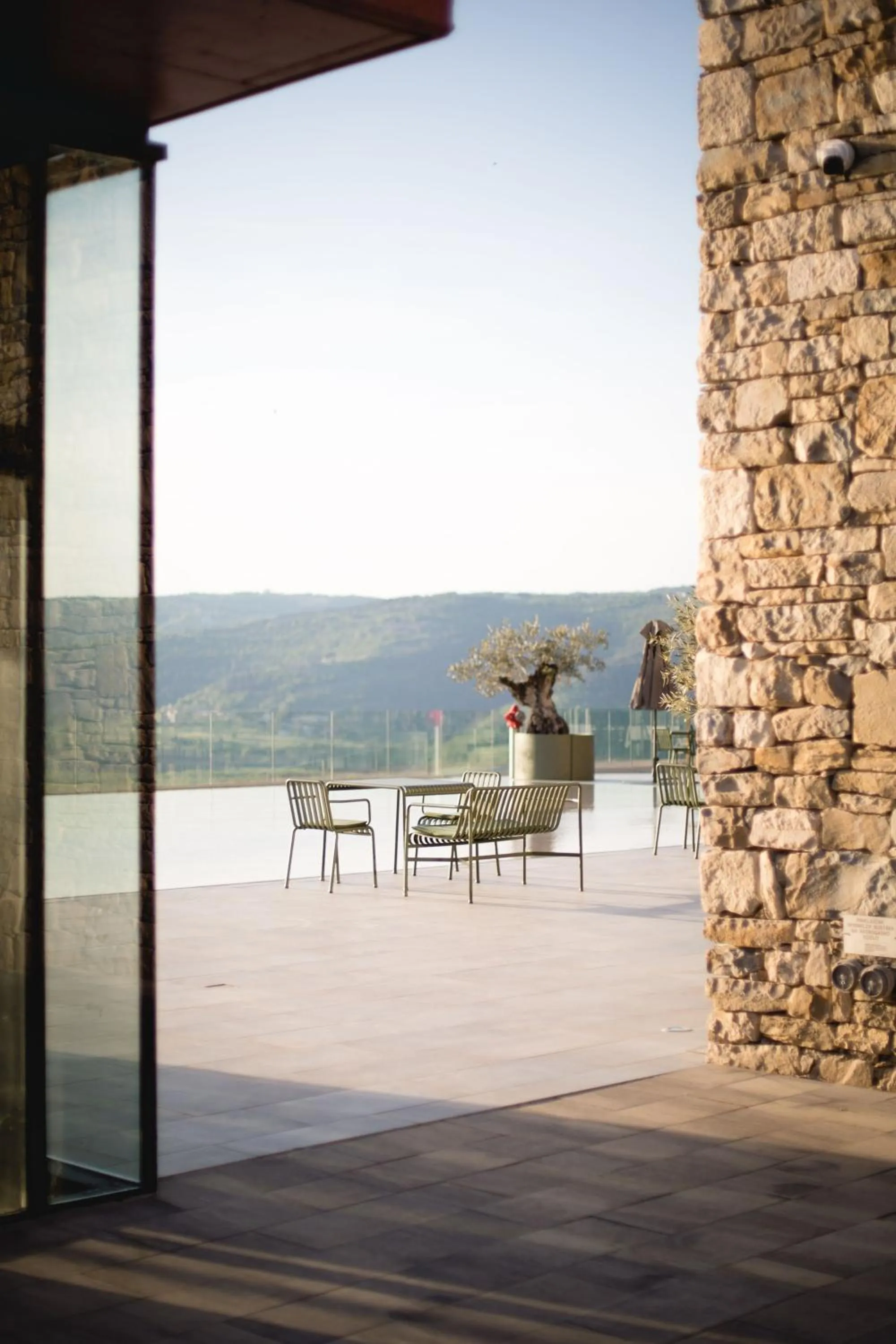 Balcony/Terrace in Winery & Design hotel ROXANICH