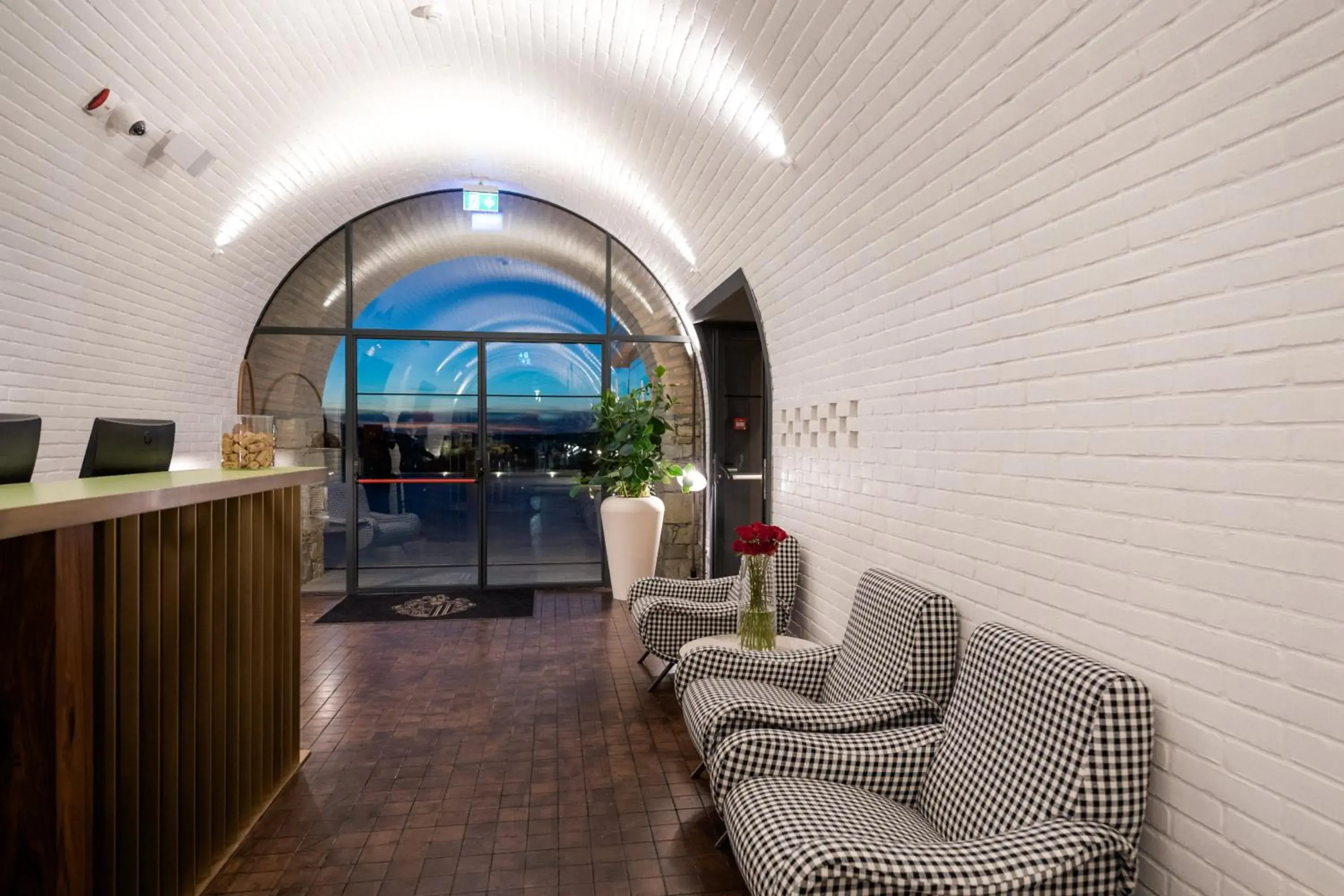 Lobby or reception in Winery & Design hotel ROXANICH Lobby or reception in Winery & Design hotel ROXANICH