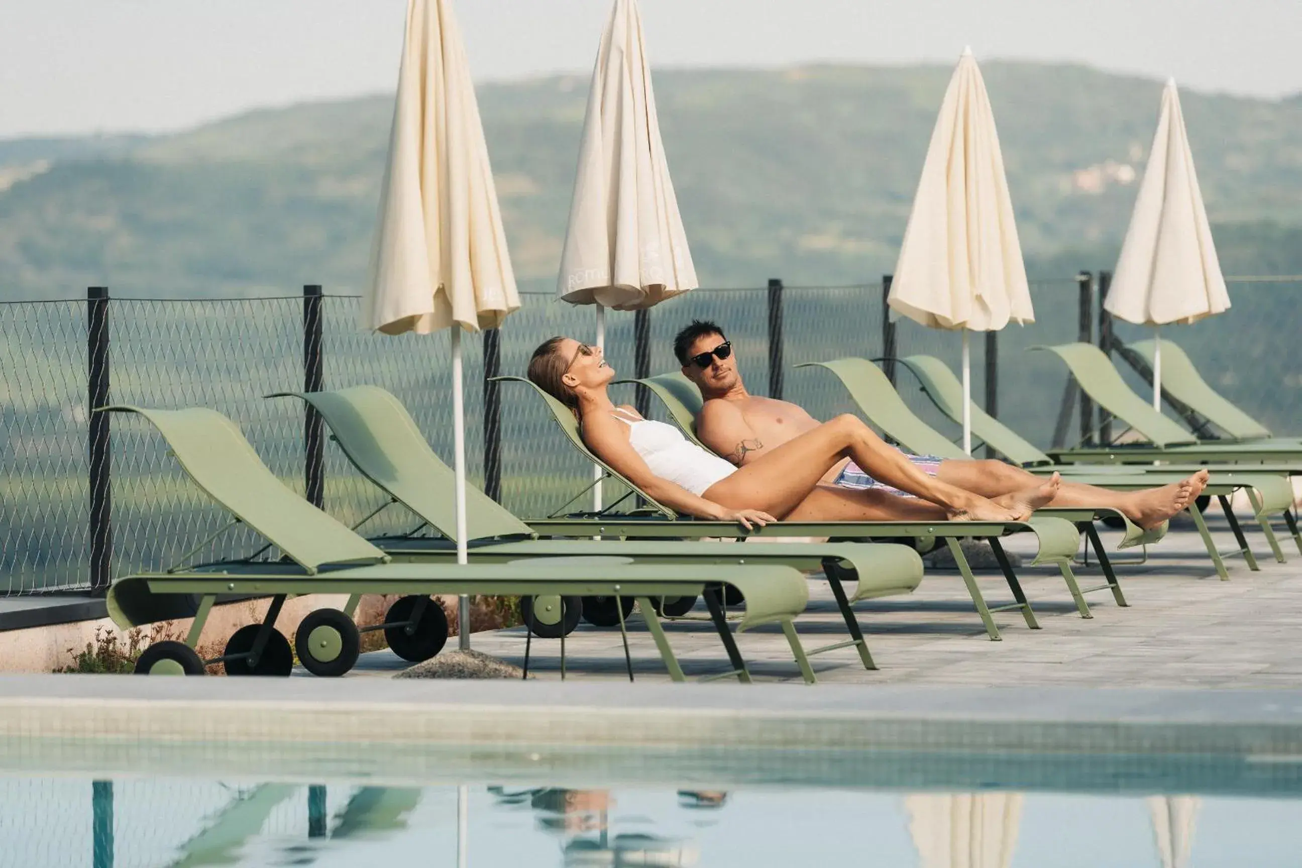 sunbed in Winery & Design hotel ROXANICH sunbed in Winery & Design hotel ROXANICH