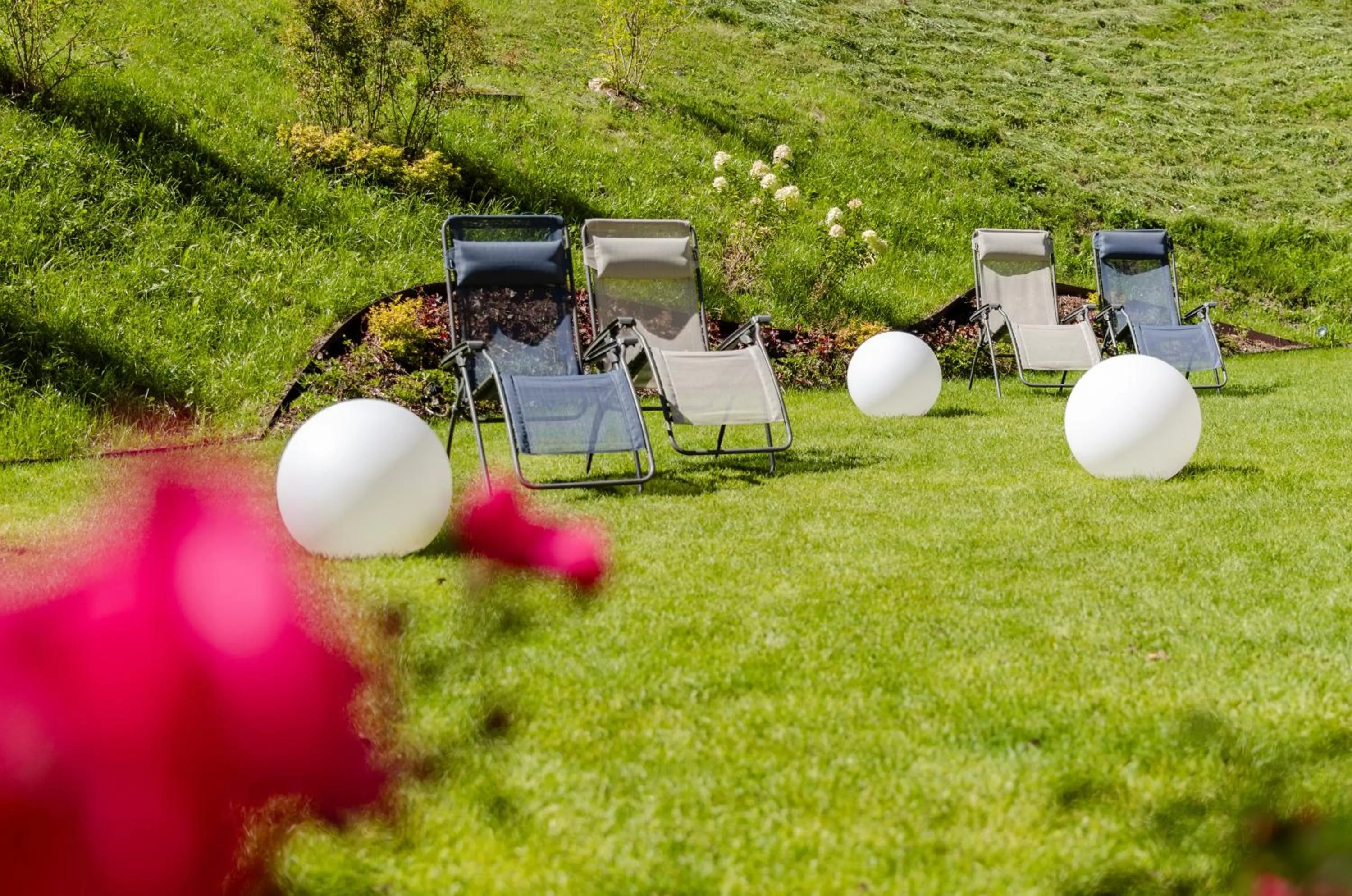 Garden in Flos Hotel